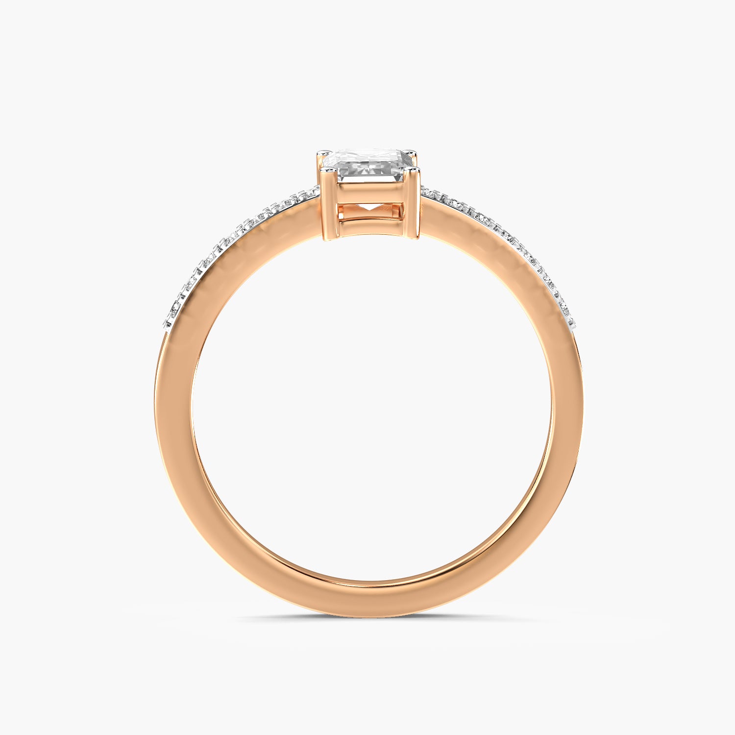 Elara Emerald Lab-Grown Diamond Ring
