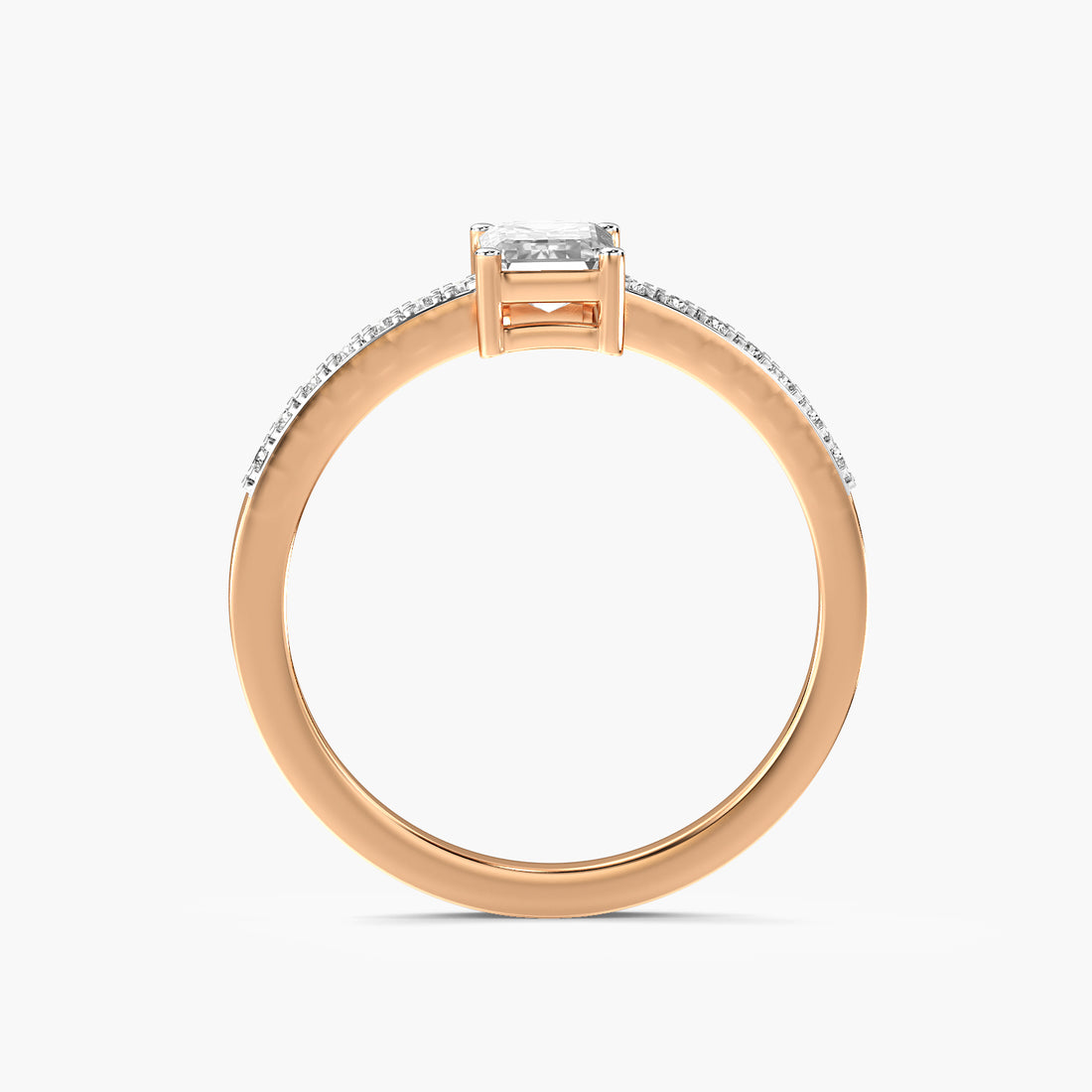 Elara Emerald Lab-Grown Diamond Ring