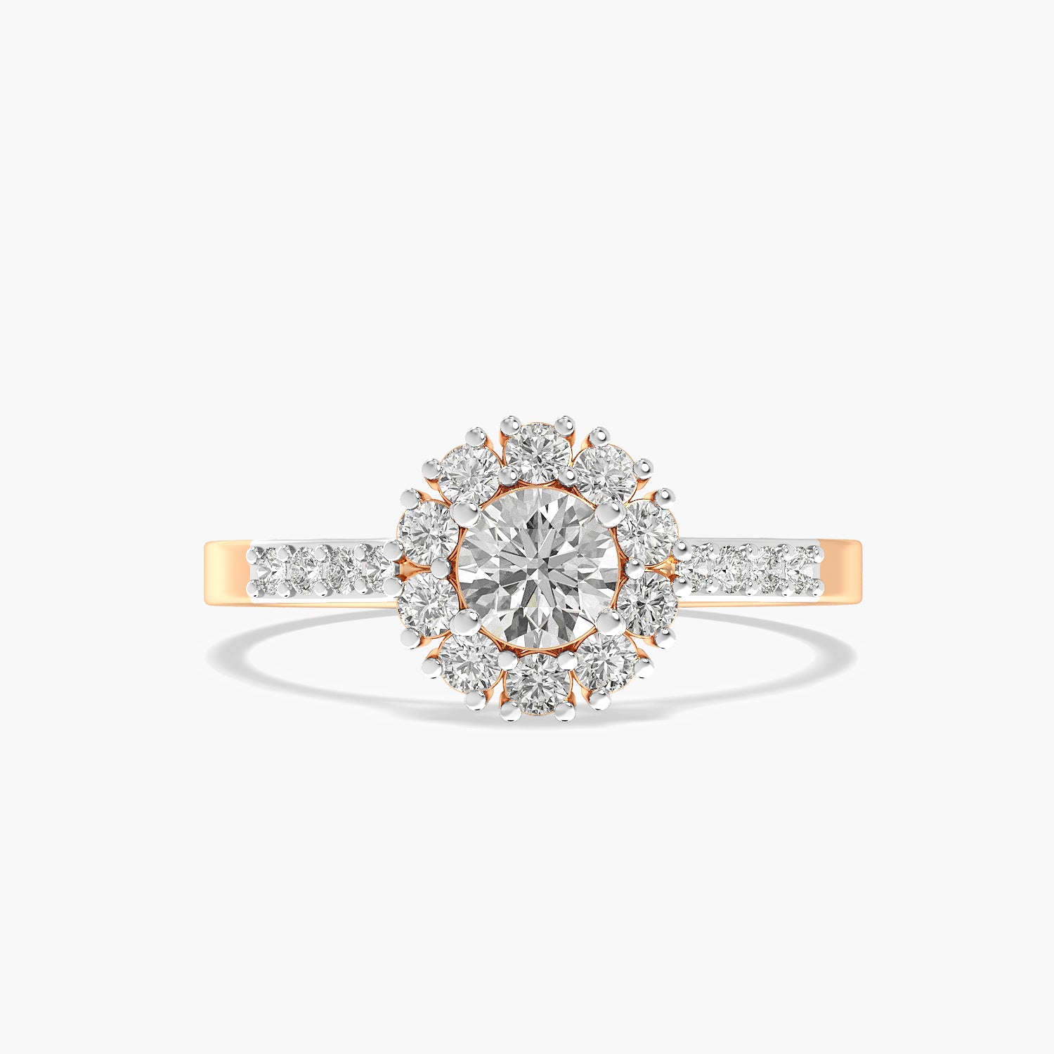 Celestia Halo Lab-Grown Diamond Ring