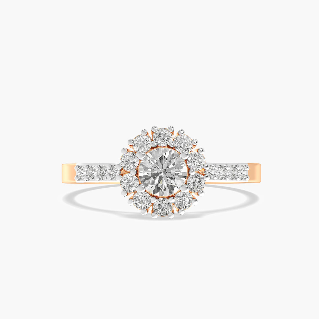 Celestia Halo Lab-Grown Diamond Ring