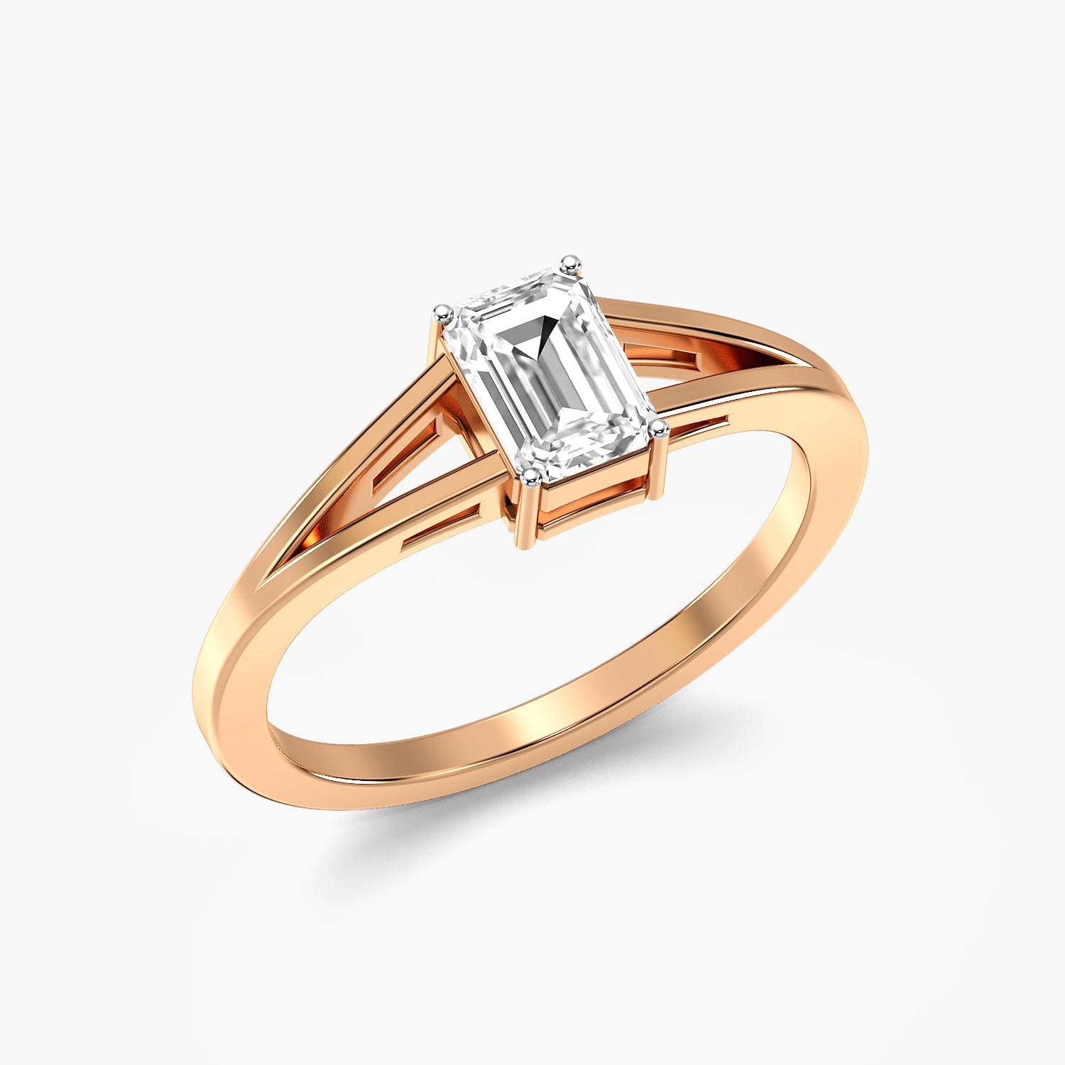 Lumine Emerald Cut Ring