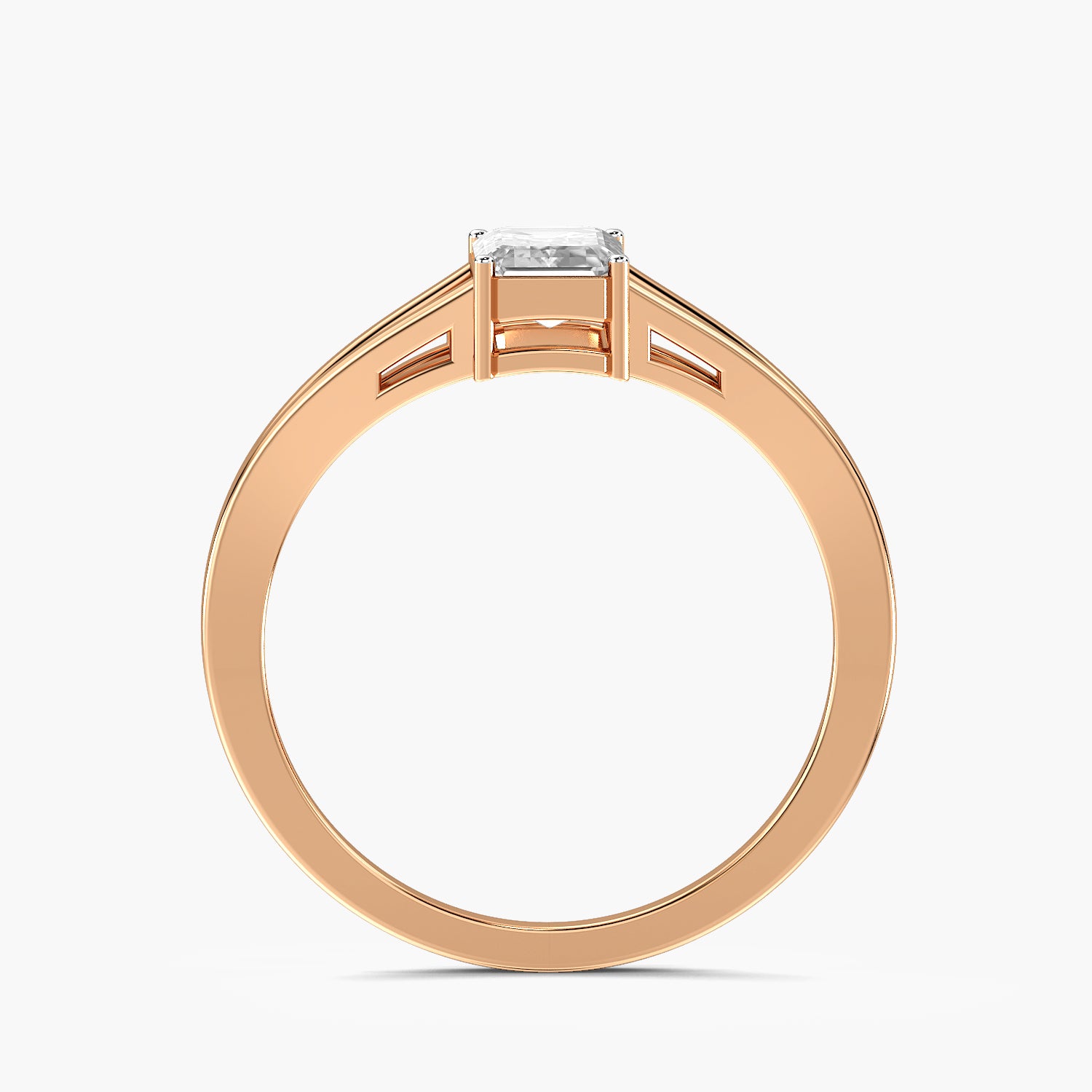 Lumine Emerald Cut Ring
