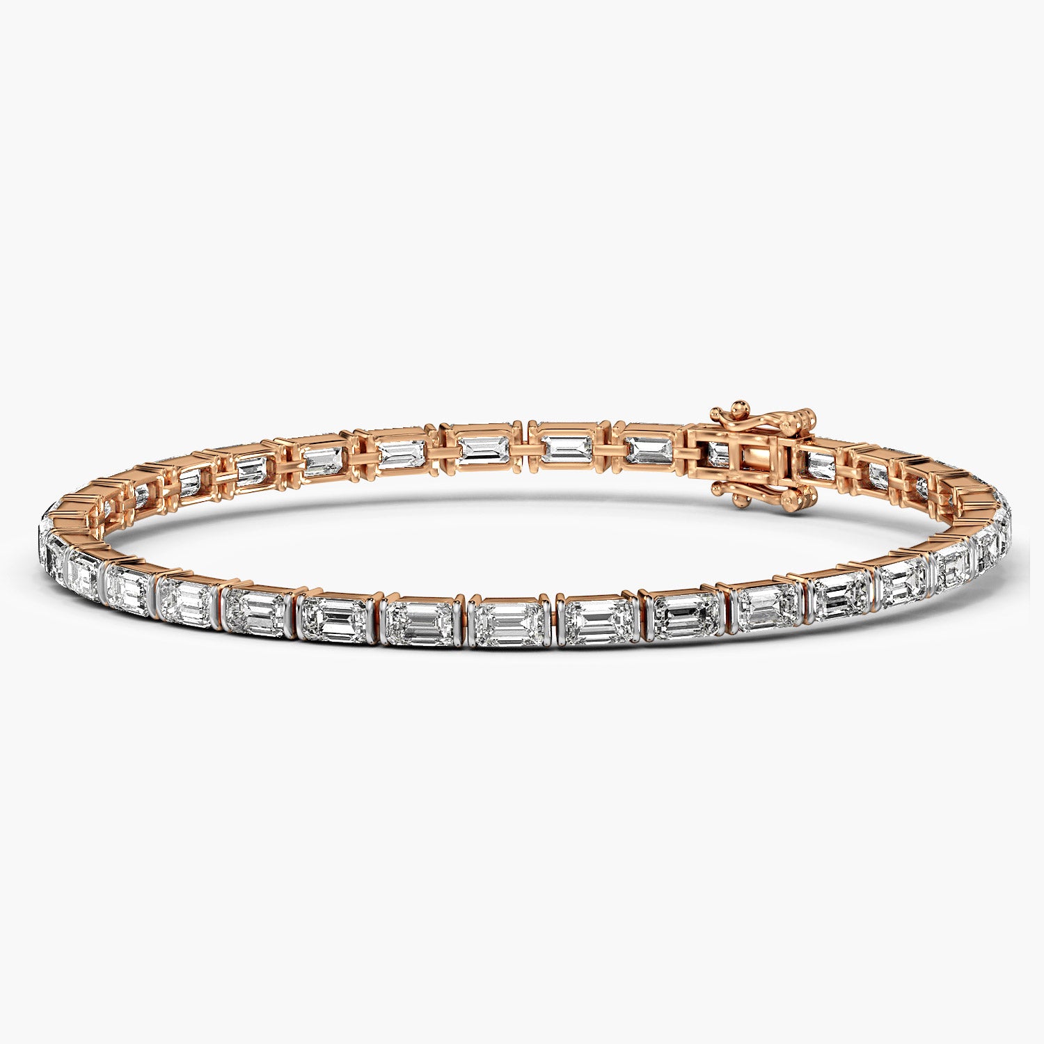 Statement Emerald 0.40 ct Tennis Bracelet