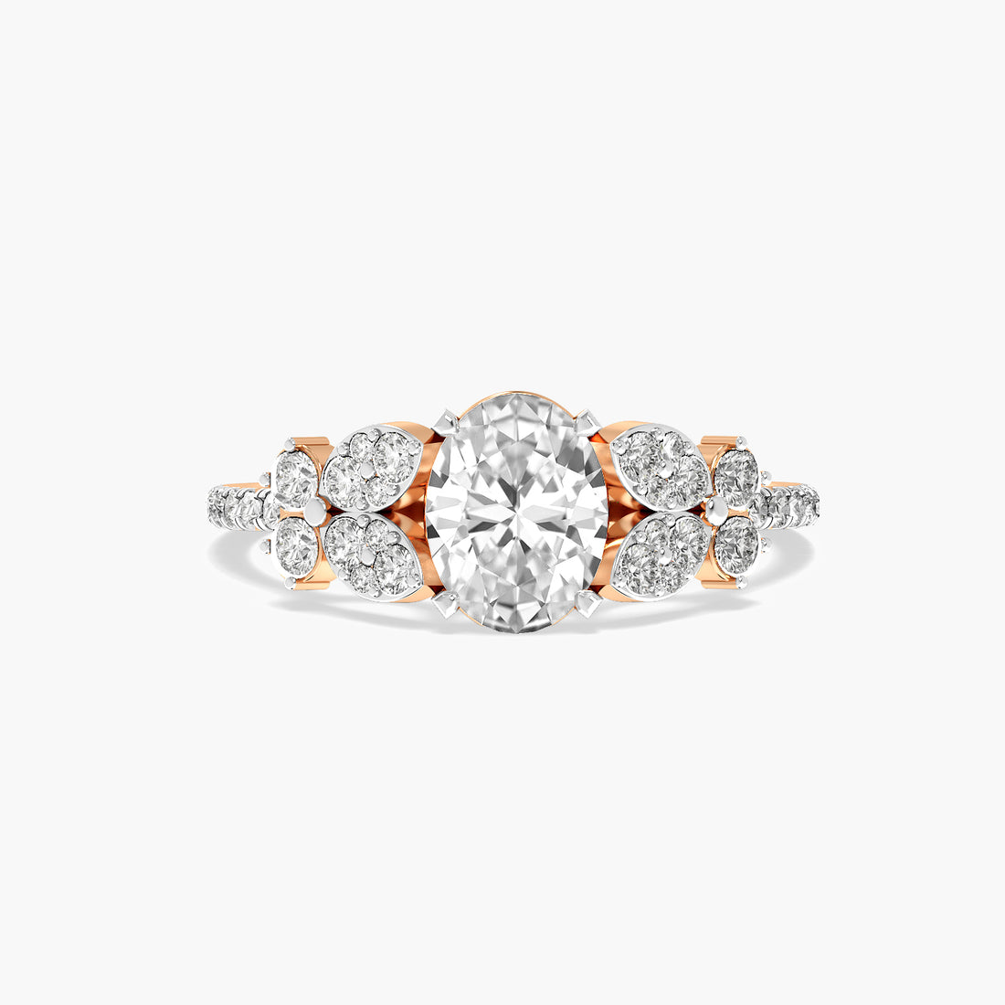 Aurelle Oval Blossom Ring
