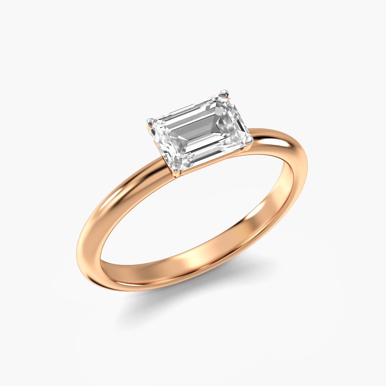 Elara Emerald Classic Solitaire