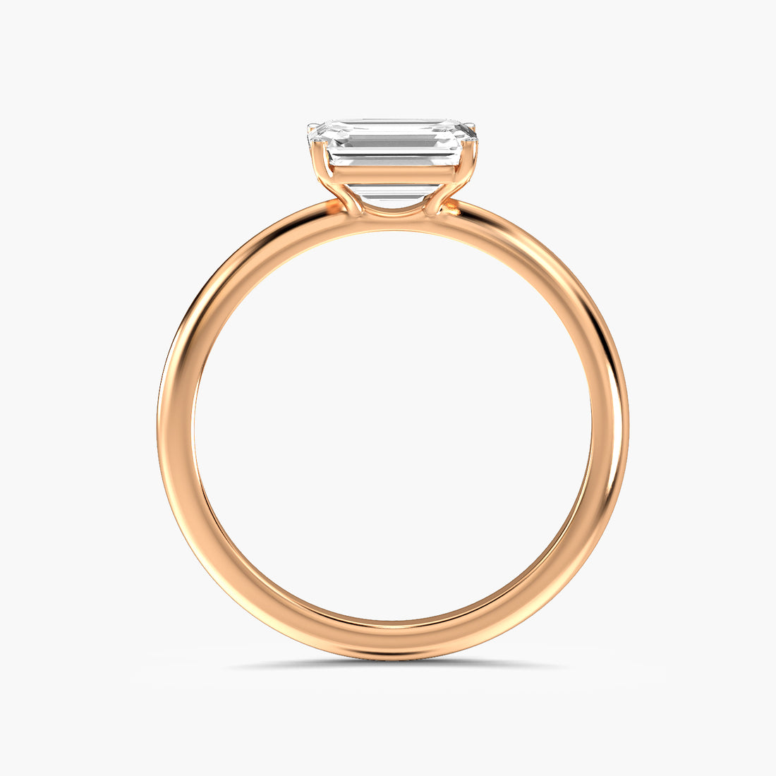 Elara Emerald Classic Solitaire