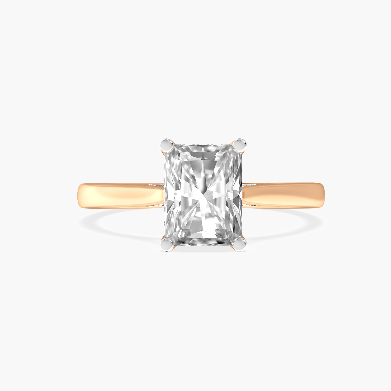 Radiant Arch Lab Grown Diamond Ring