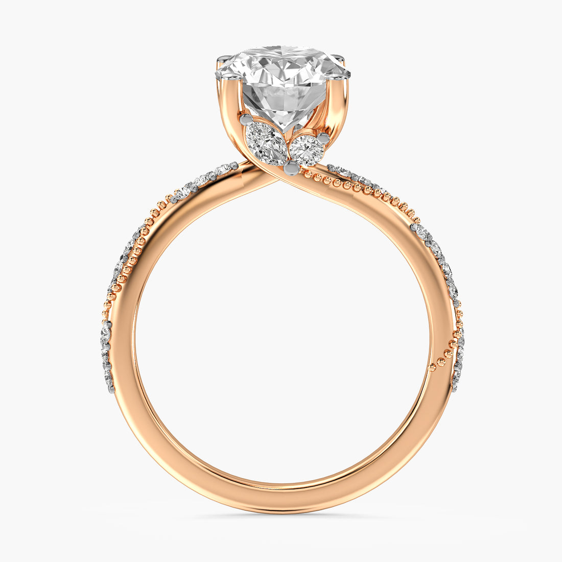 Elara Oval Lab Grown Diamond Ring