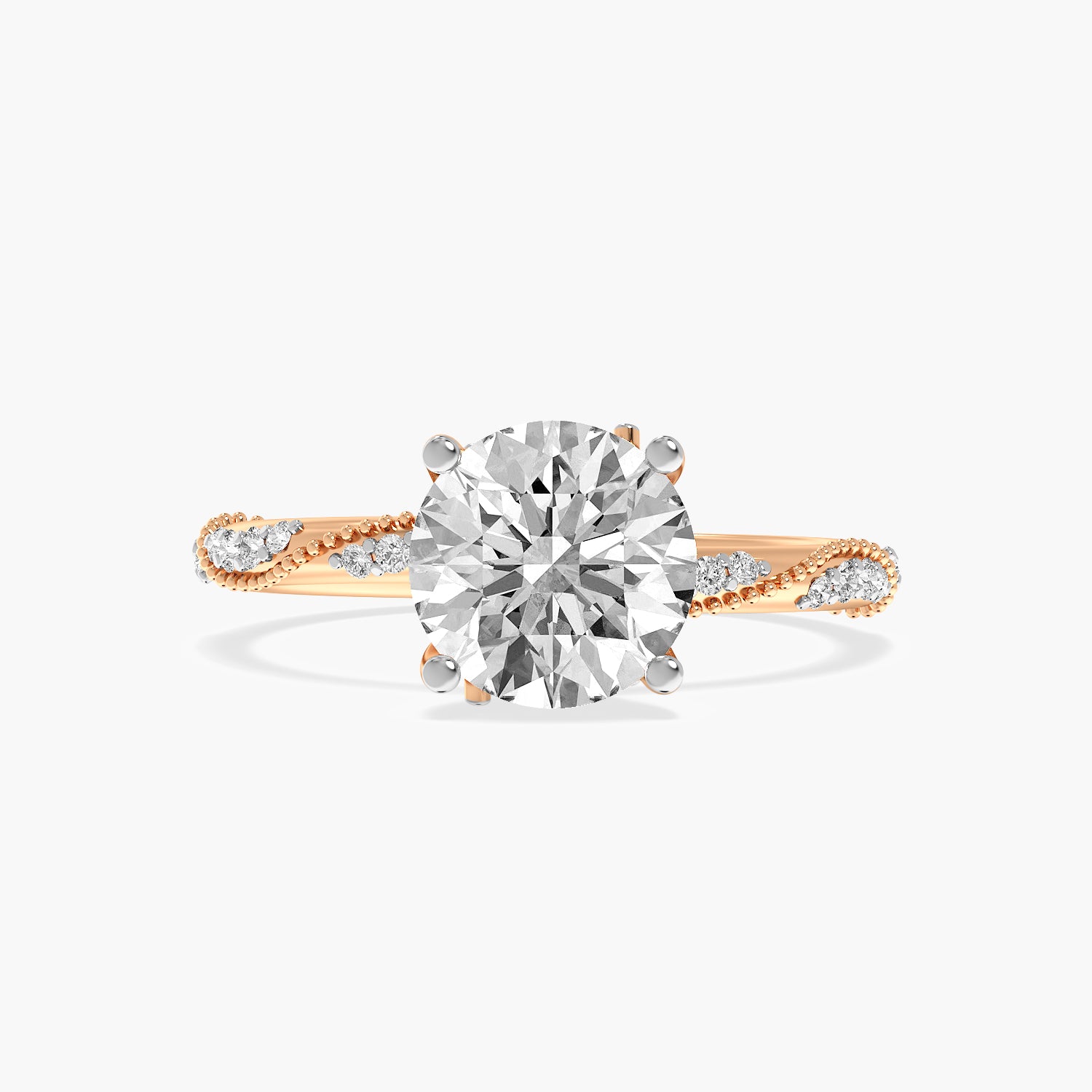 Nova Round Lab Grown Diamond Ring