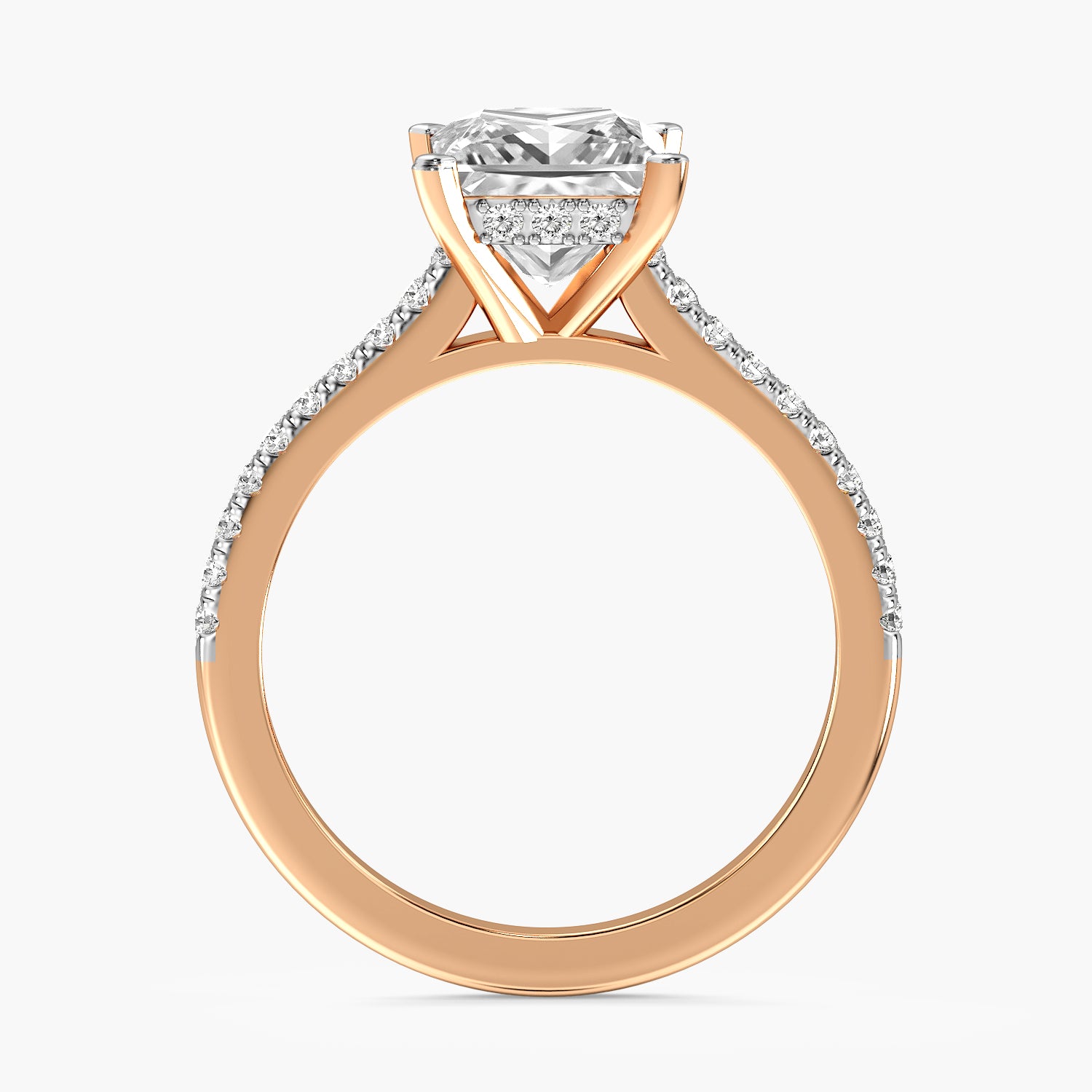 Lyra Princess Lab Grown Diamond Ring