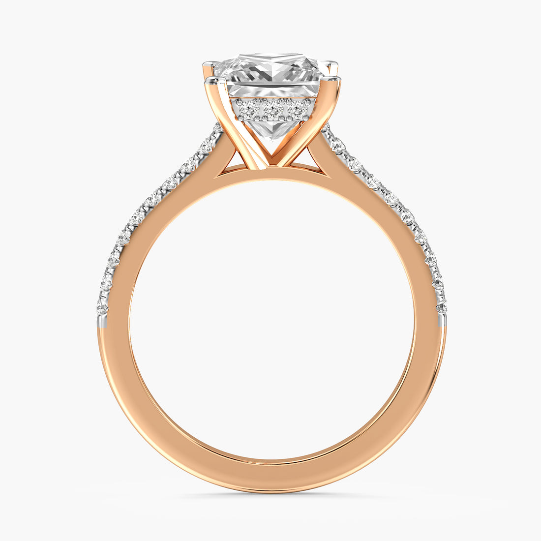 Lyra Princess Lab Grown Diamond Ring