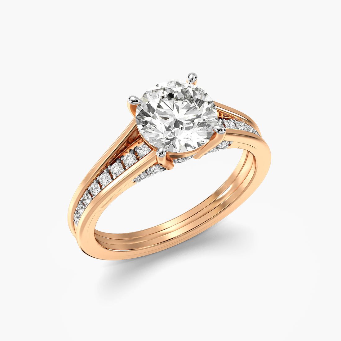 Celeste Round Lab-Grown Diamond Ring