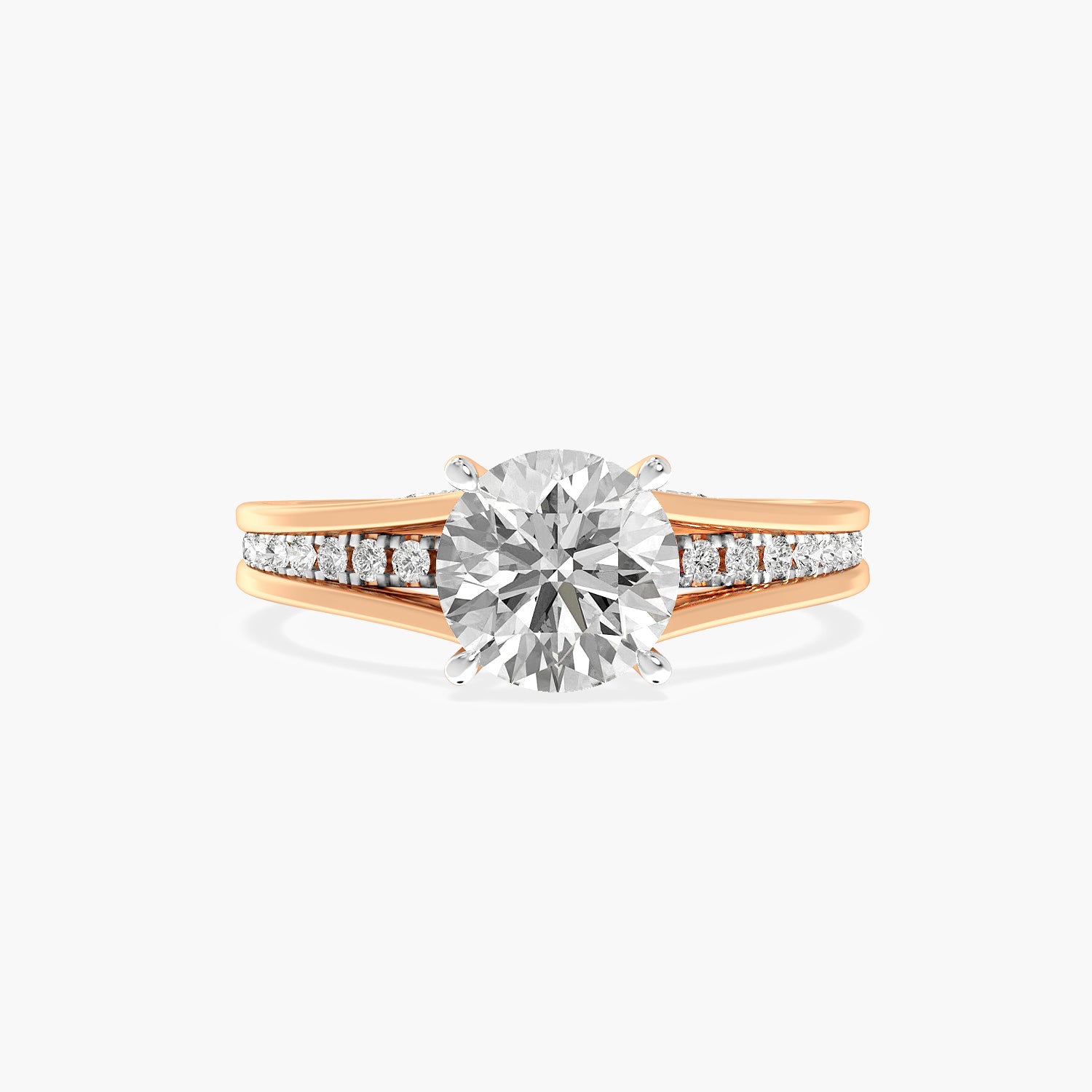 Celeste Round Lab-Grown Diamond Ring