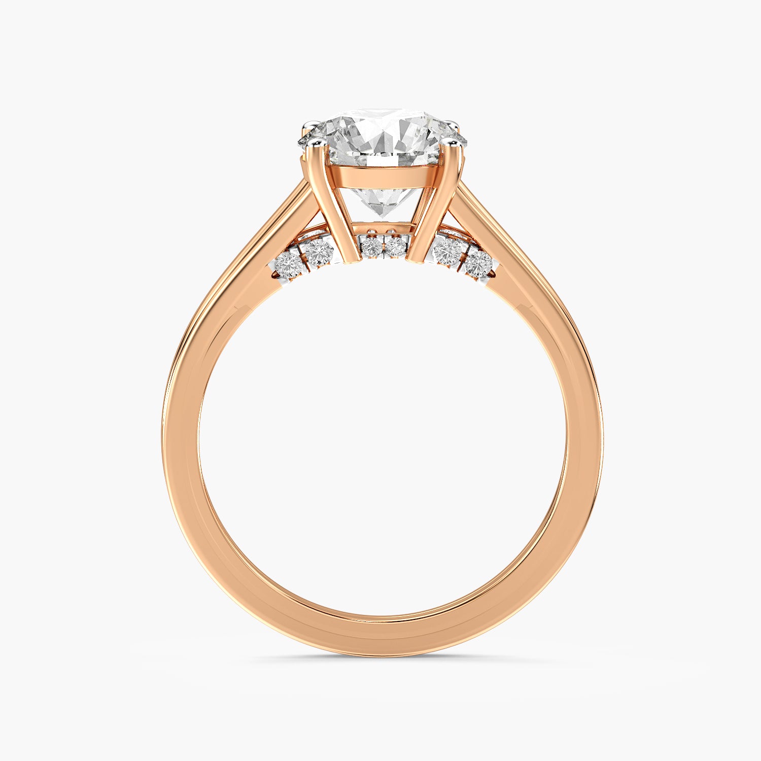 Celeste Round Lab-Grown Diamond Ring
