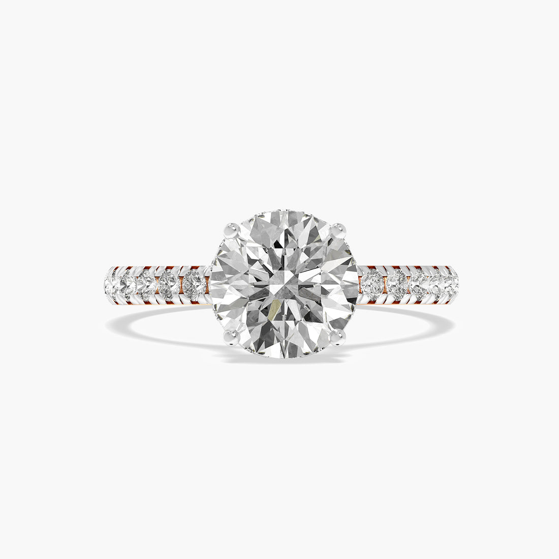 Celeste Round Lab Grown Diamond Ring