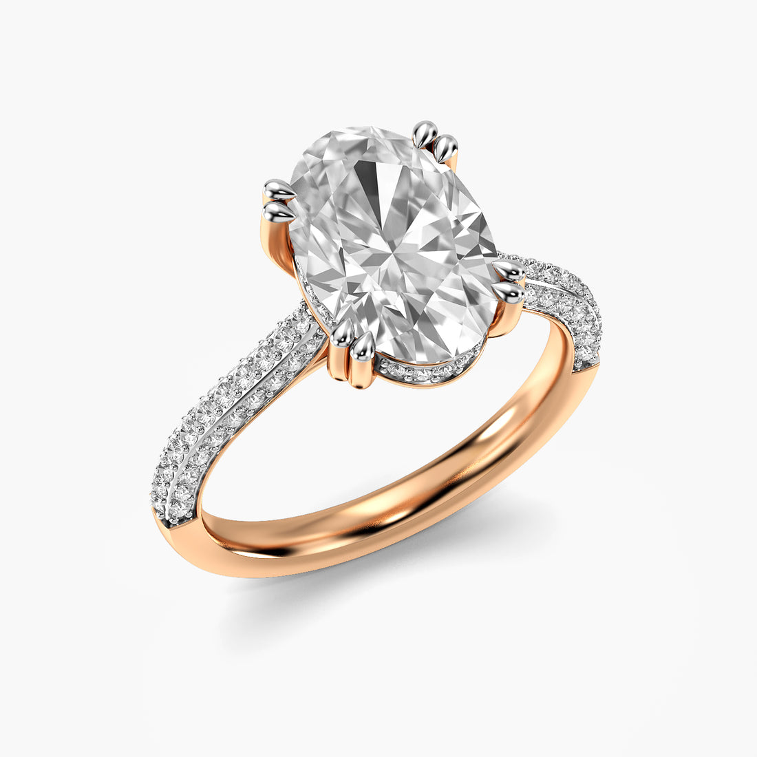 Moena Elara Oval Lab-Grown Diamond Ring