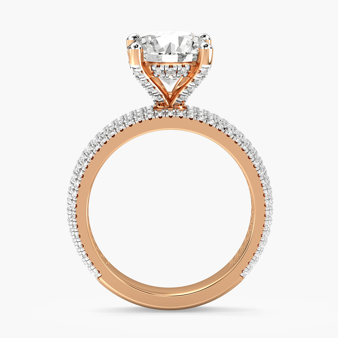 Moena Royale Pavé Lab Grown Diamond Ring