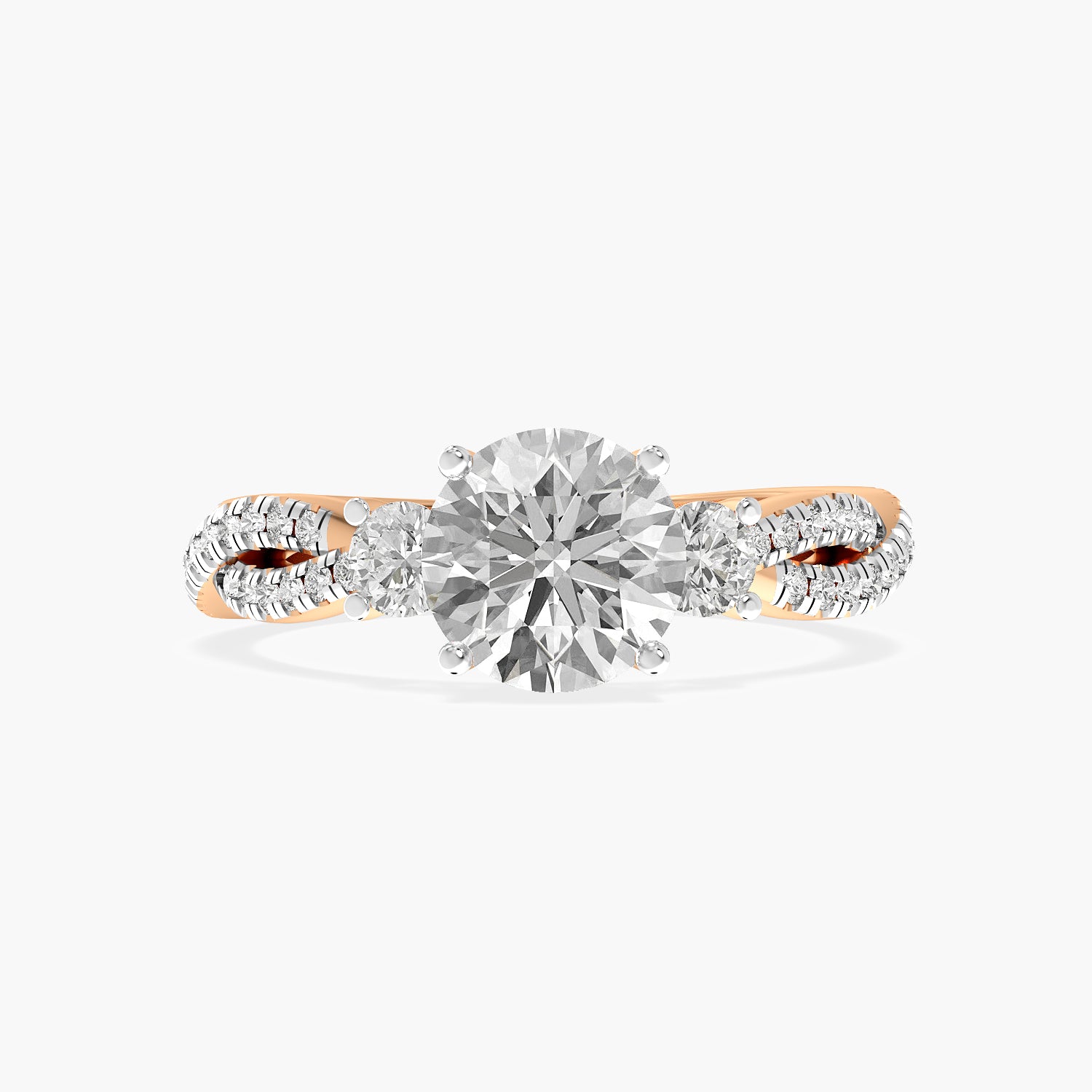 Elara Round Lab-Grown Diamond Ring