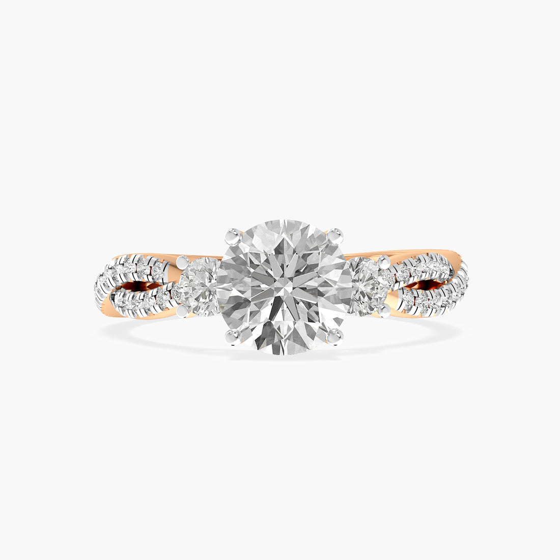 Elara Round Lab-Grown Diamond Ring