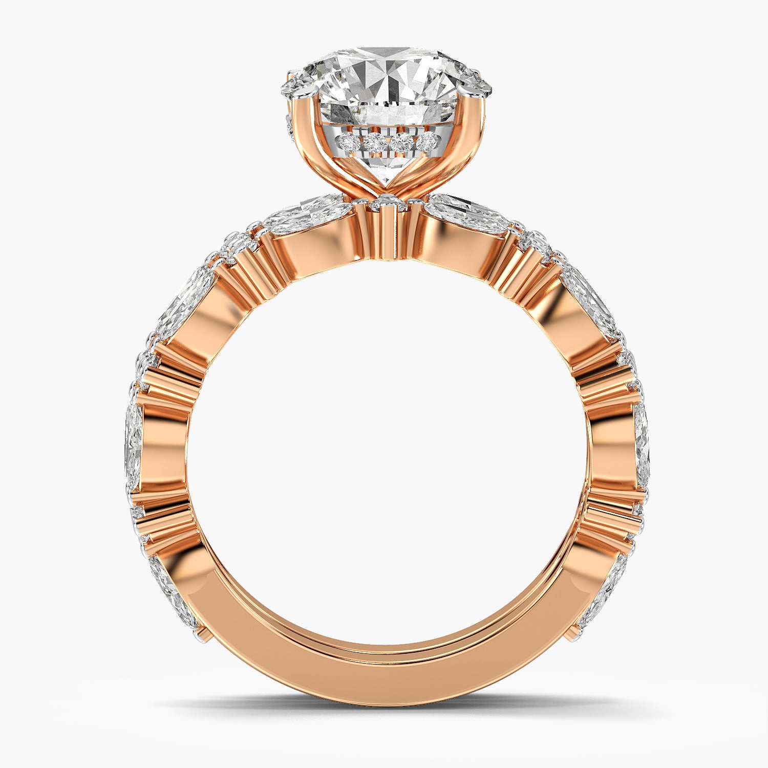 Celeste Cluster Lab Grown Diamond Ring