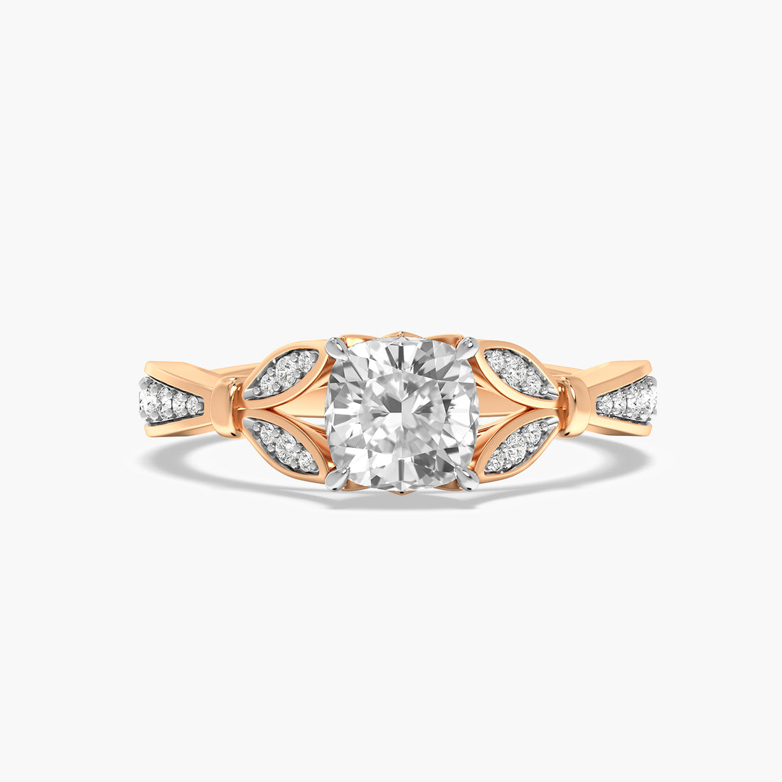 Vintage Cushion Pavé Ring