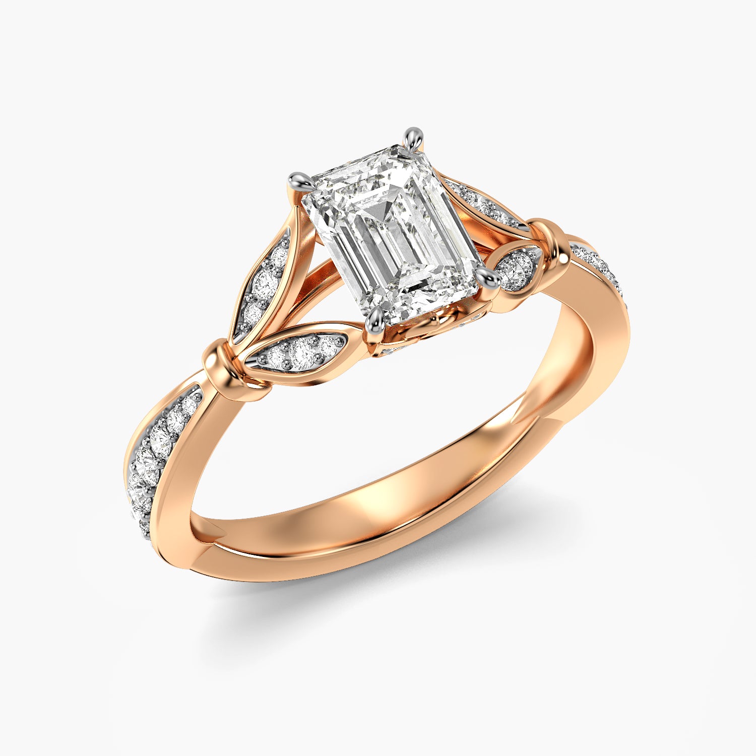 Aurielle Emerald Grace Ring