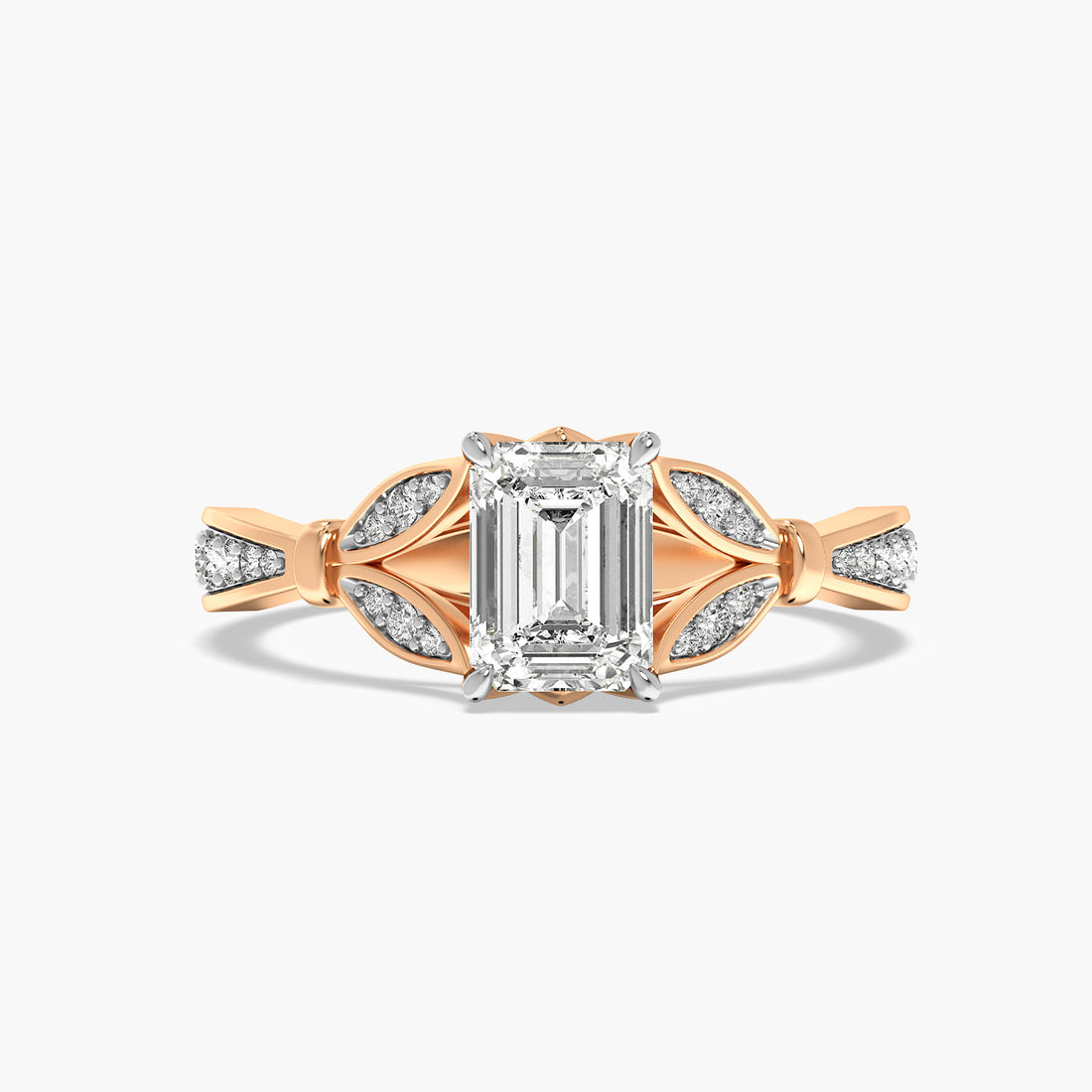 Aurielle Emerald Grace Ring