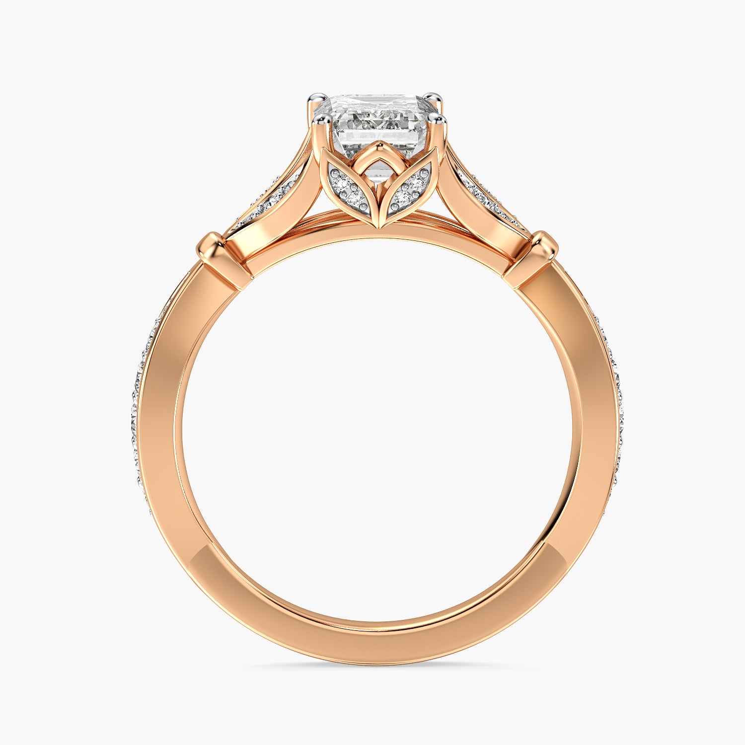 Aurielle Emerald Grace Ring