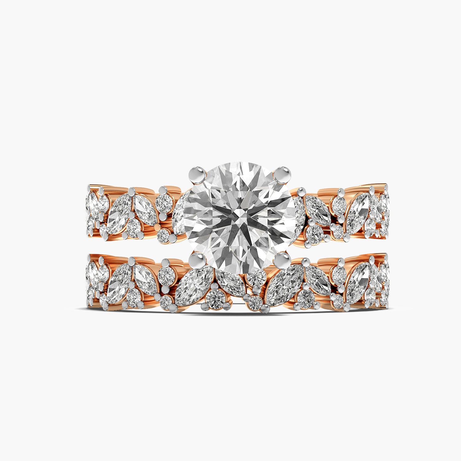 Velora Marquise Crown Ring
