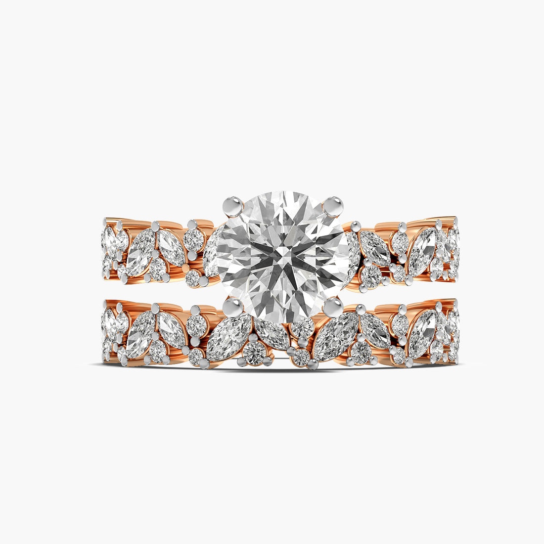 Velora Marquise Crown Ring