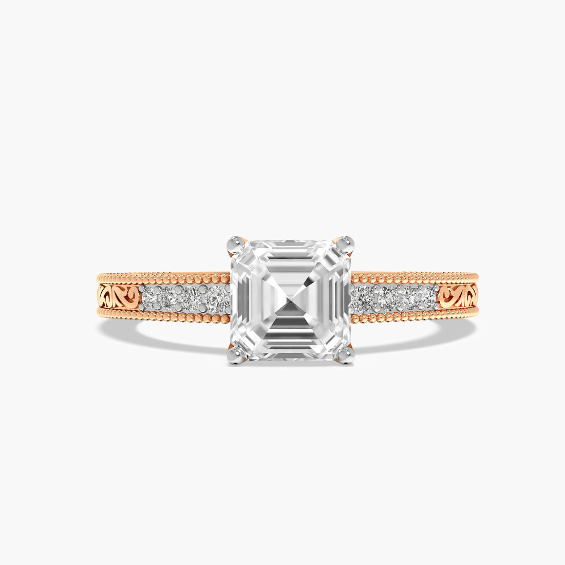 Liora Square Pavé Ring