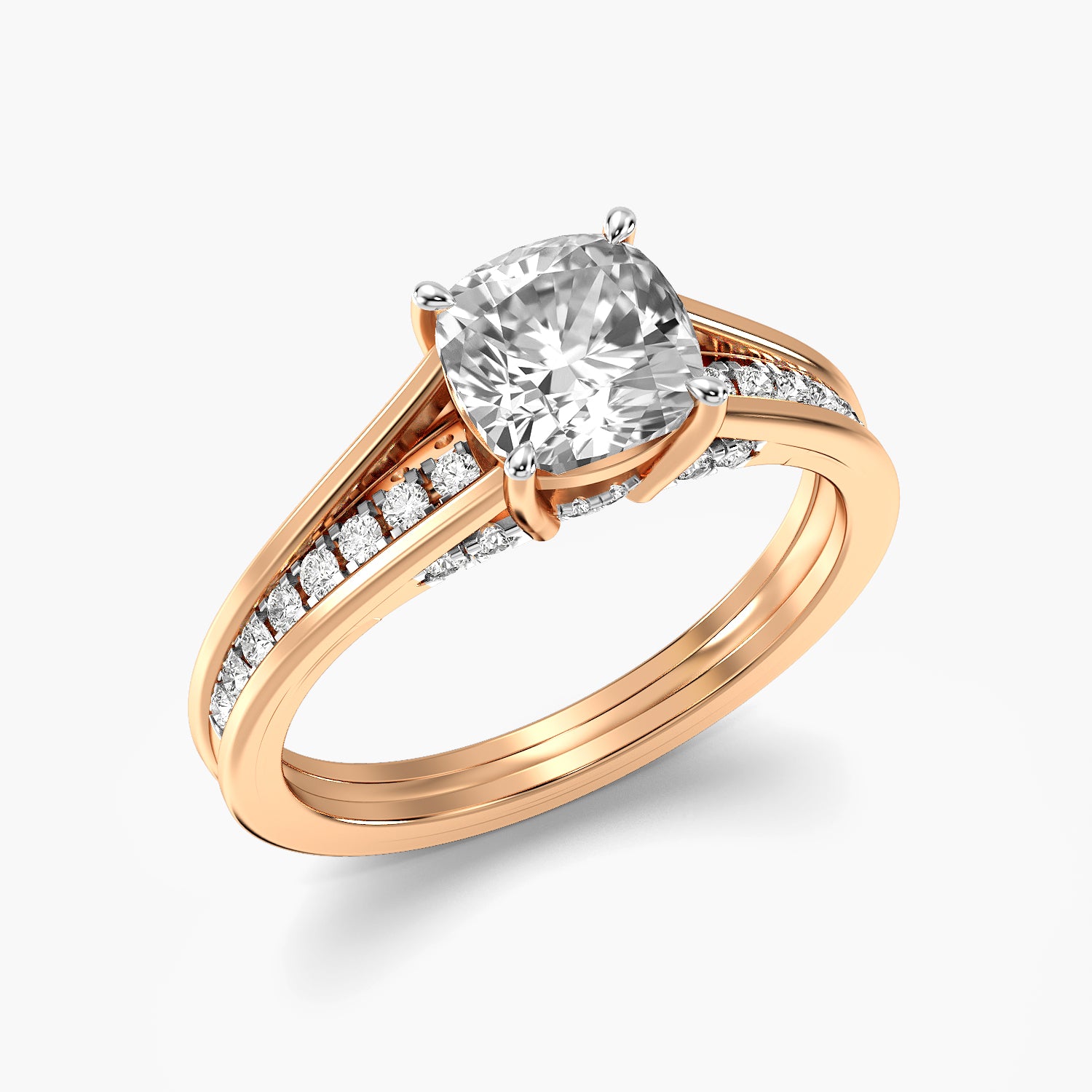 Celara Cushion Diamond Ring