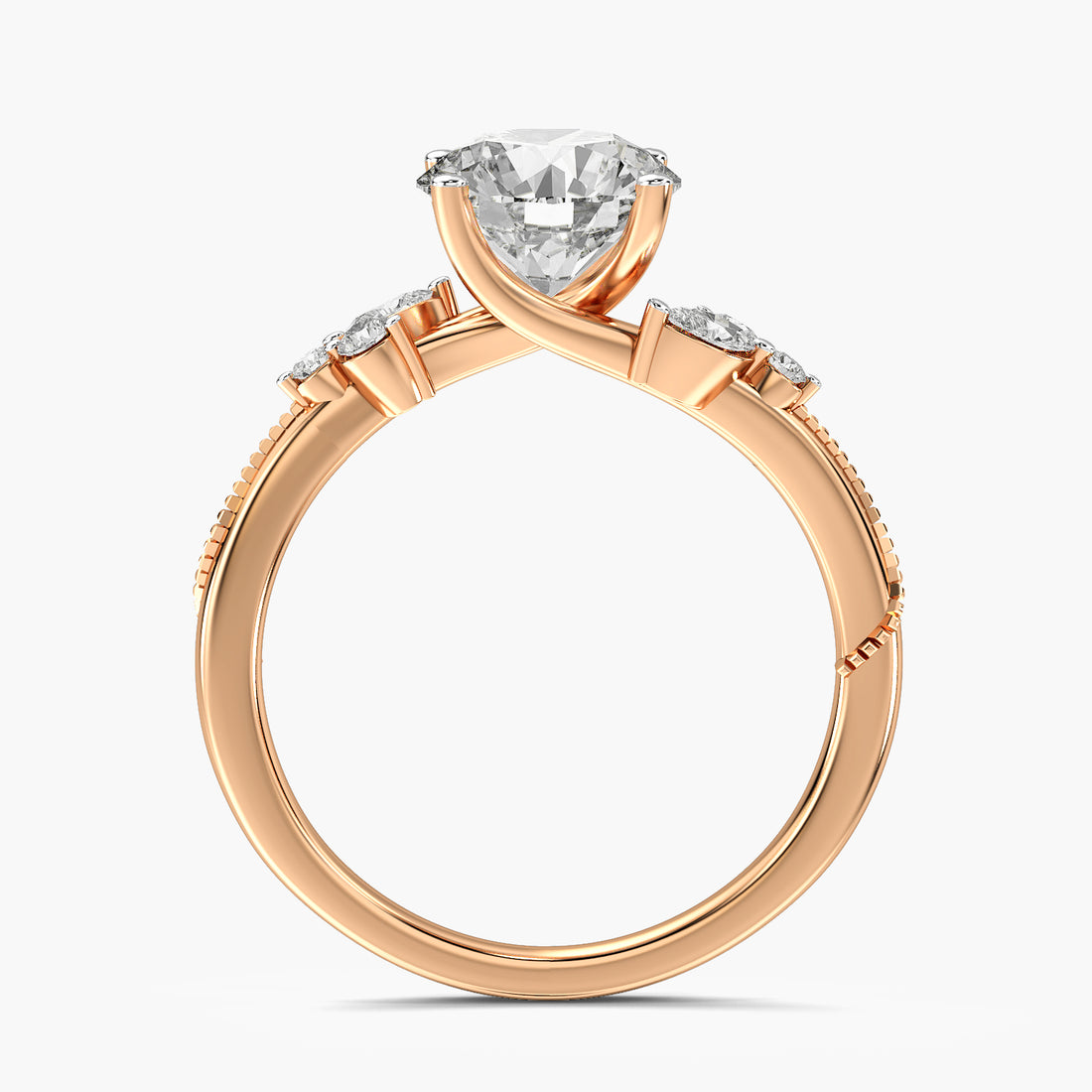 Moena Bloom Diamond Bridal Ring Set