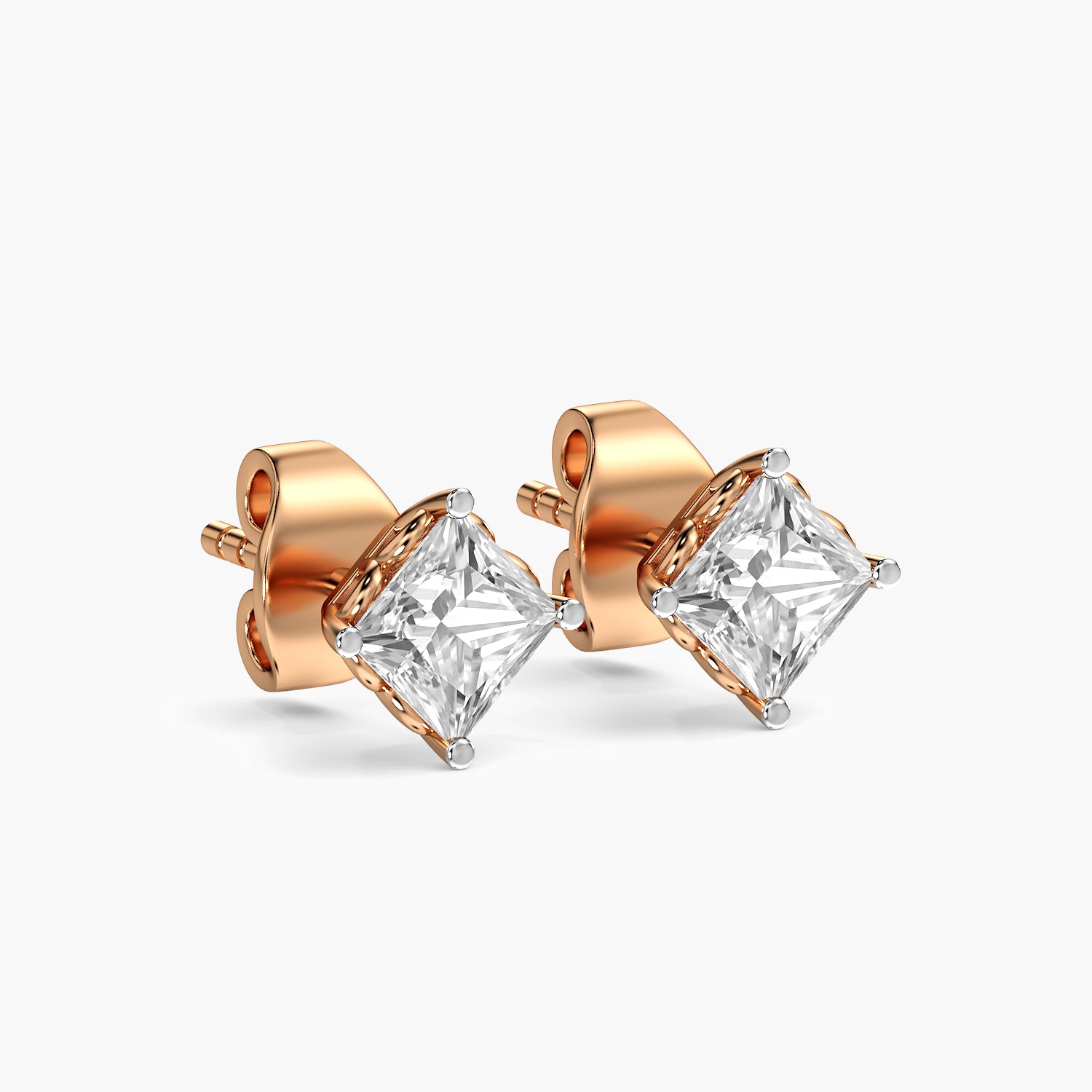 Classic Princess Lab-Grown Diamond Studs