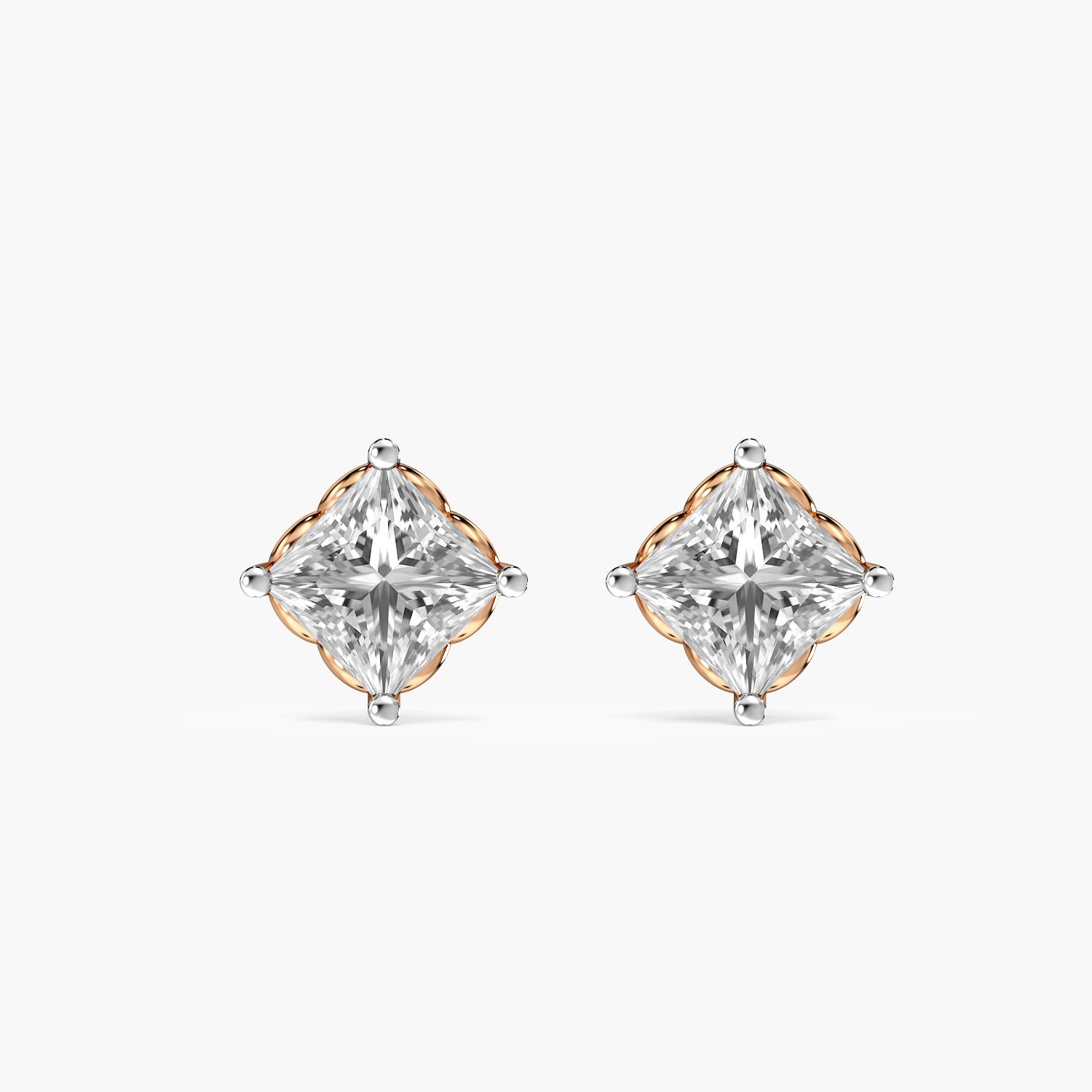 Classic Princess Lab-Grown Diamond Studs