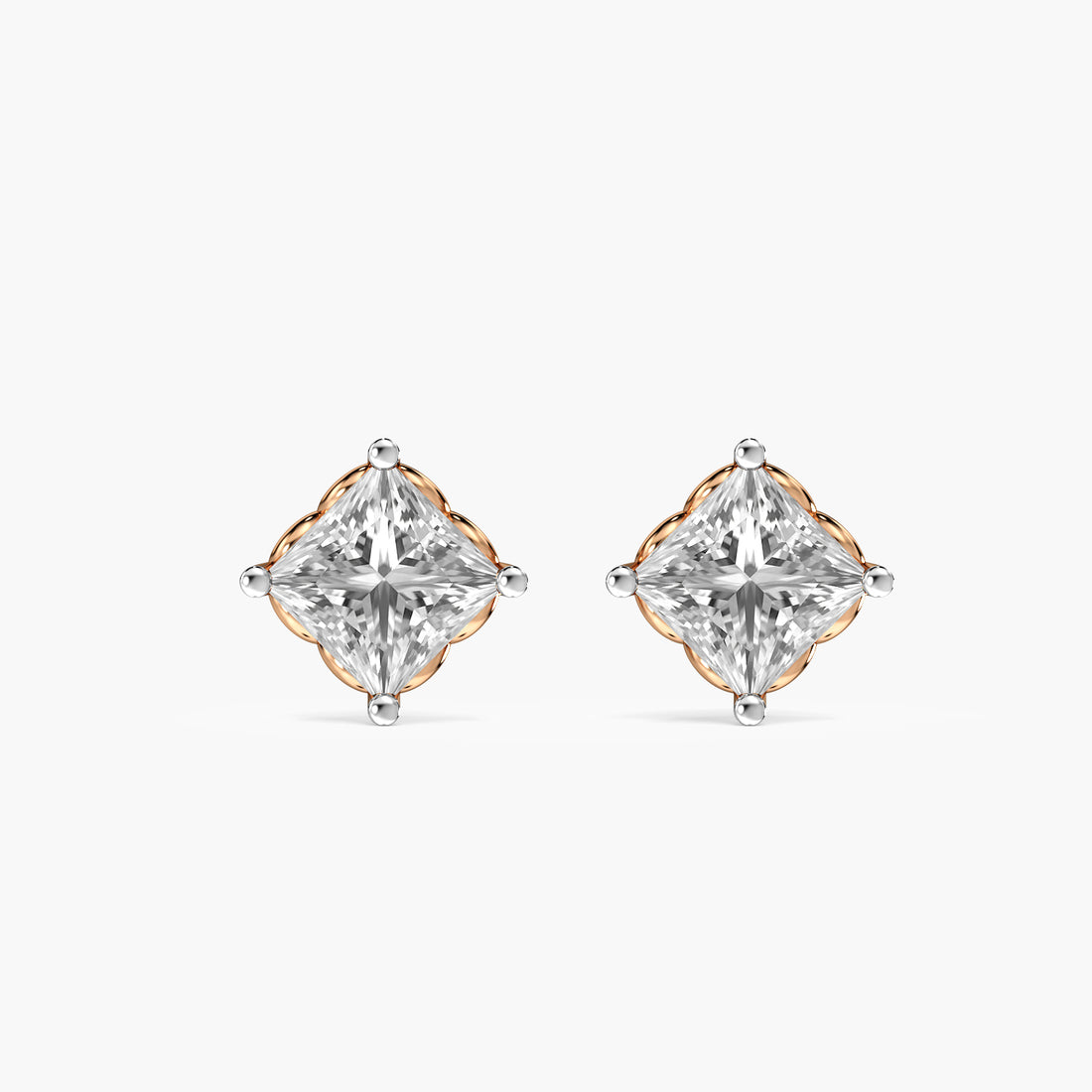 Classic Princess Lab-Grown Diamond Studs