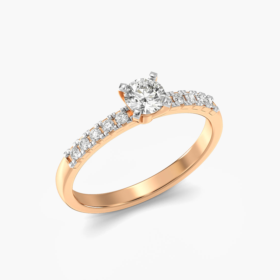 Celest Round Spark Ring