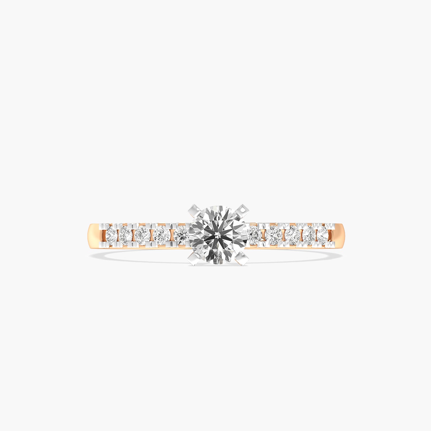 Celest Round Spark Ring