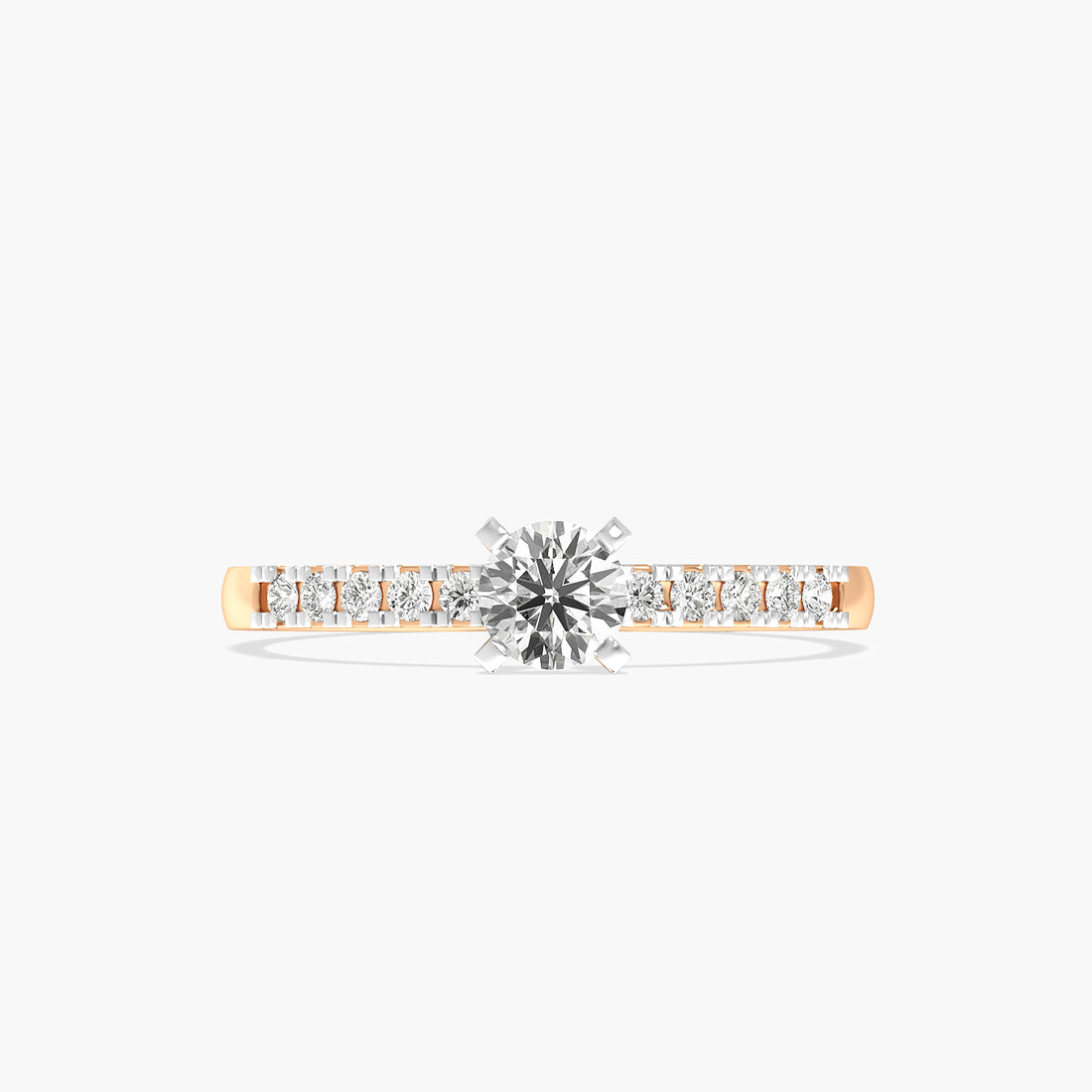 Celest Round Spark Ring