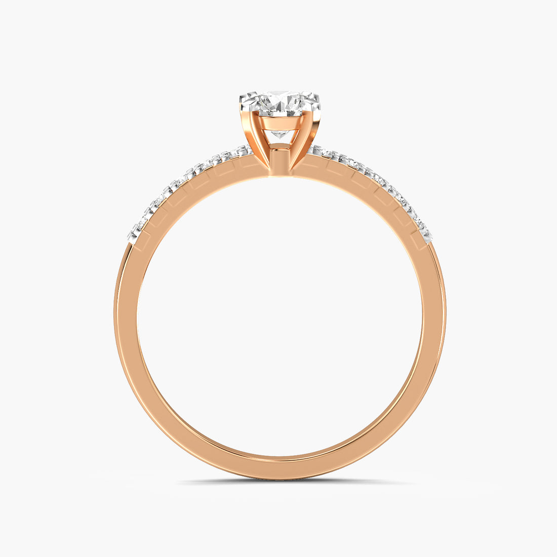 Celest Round Spark Ring