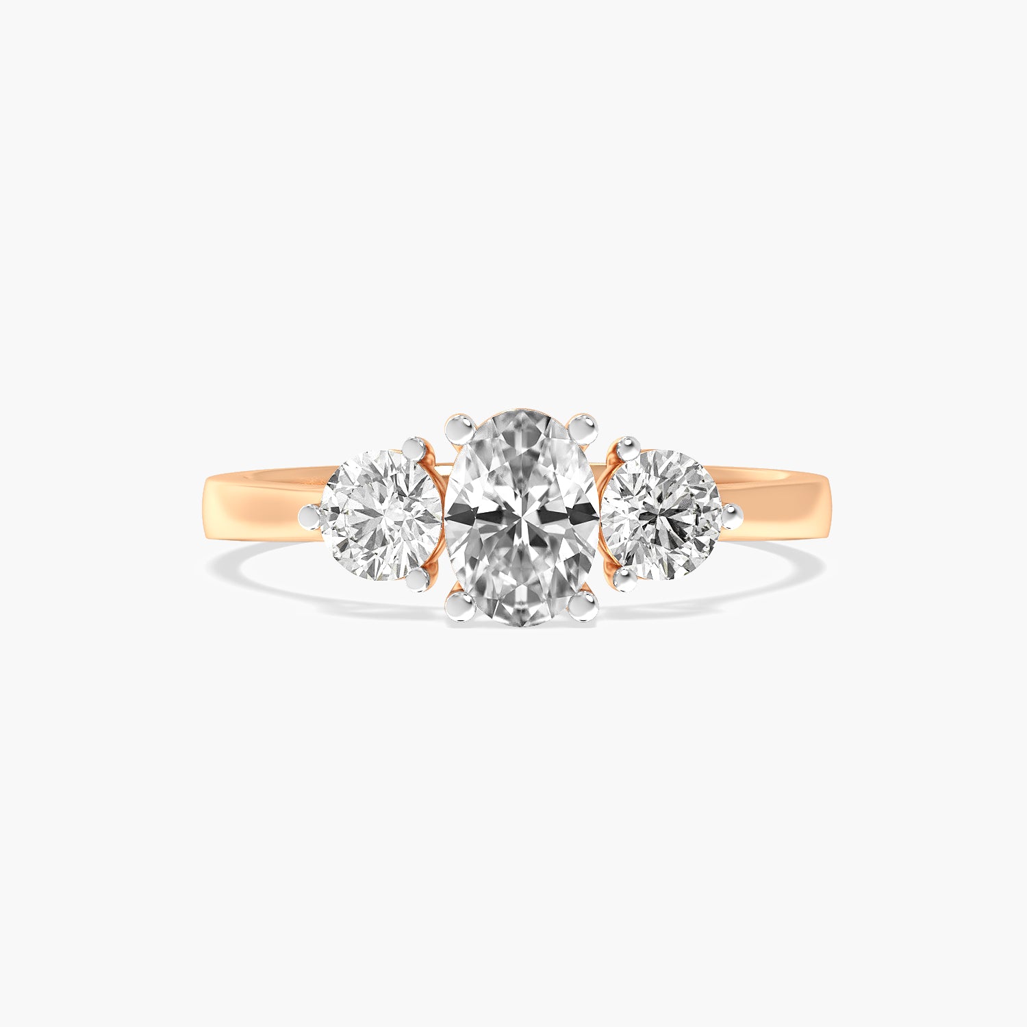 Elara Oval Trio Ring