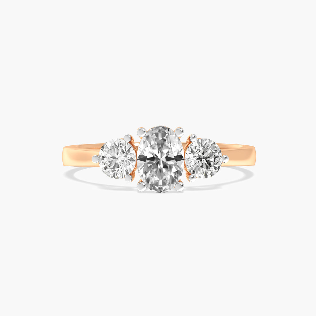 Elara Oval Trio Ring