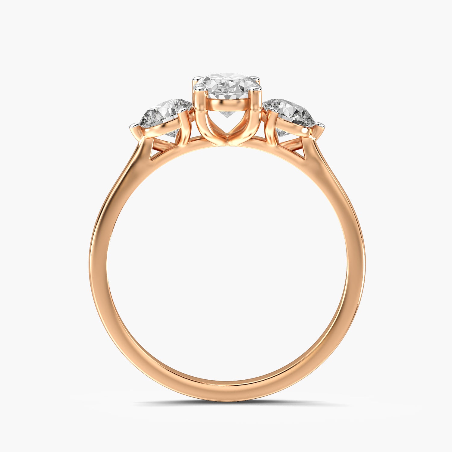 Elara Oval Trio Ring