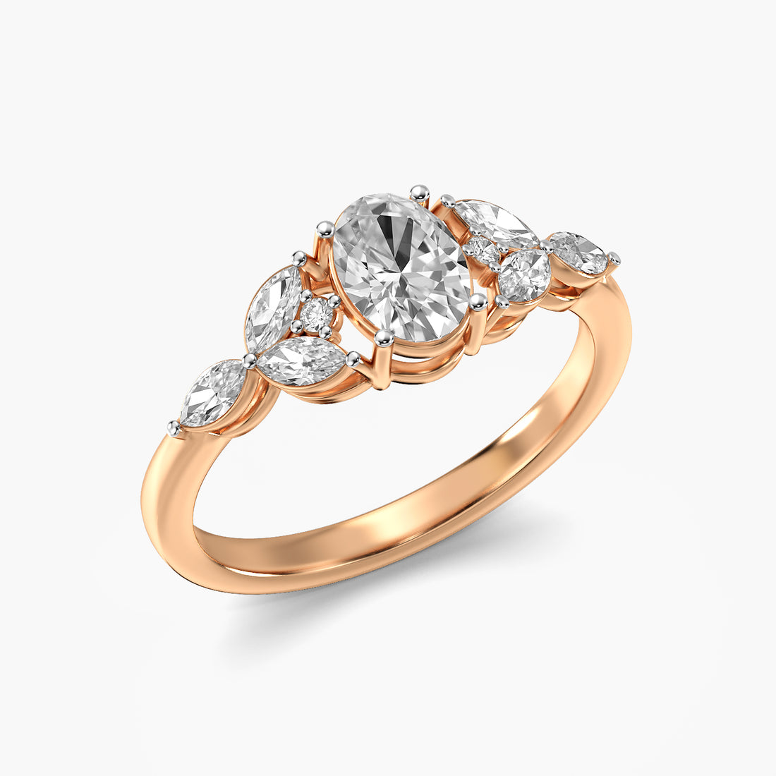 Liora Floral Diamond Ring