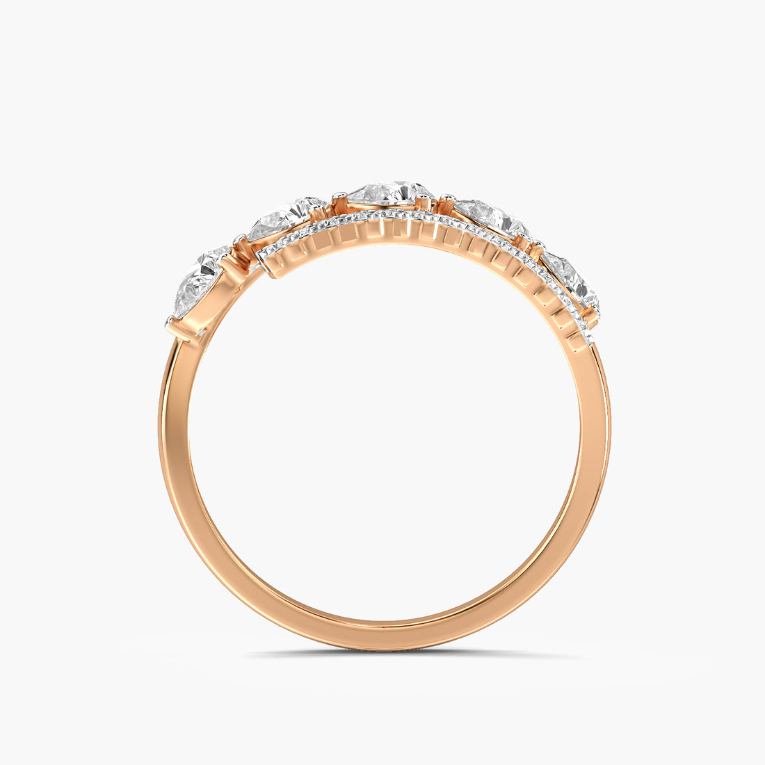 Seren Pear Diamond Ring