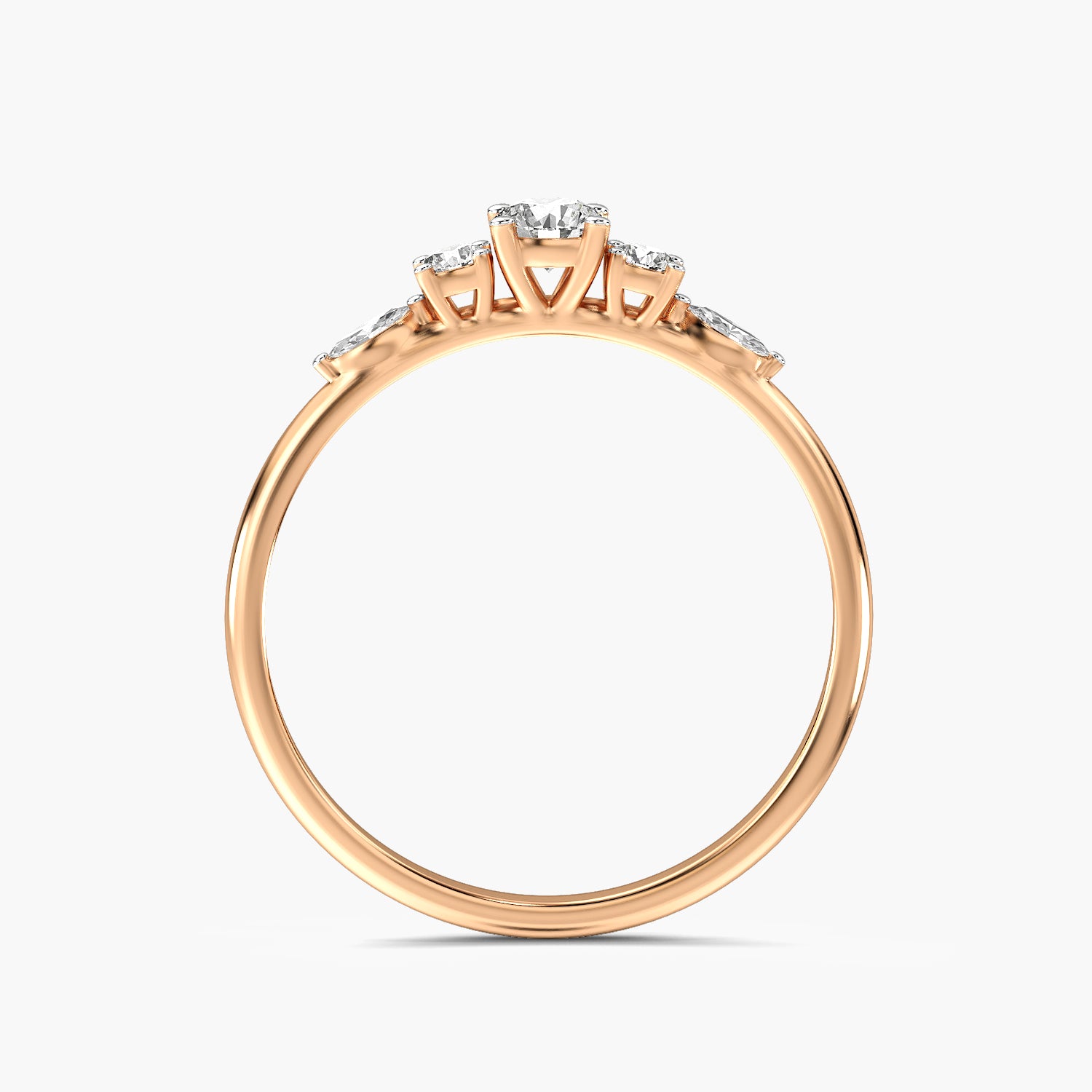 Celest Mixed Diamond Ring