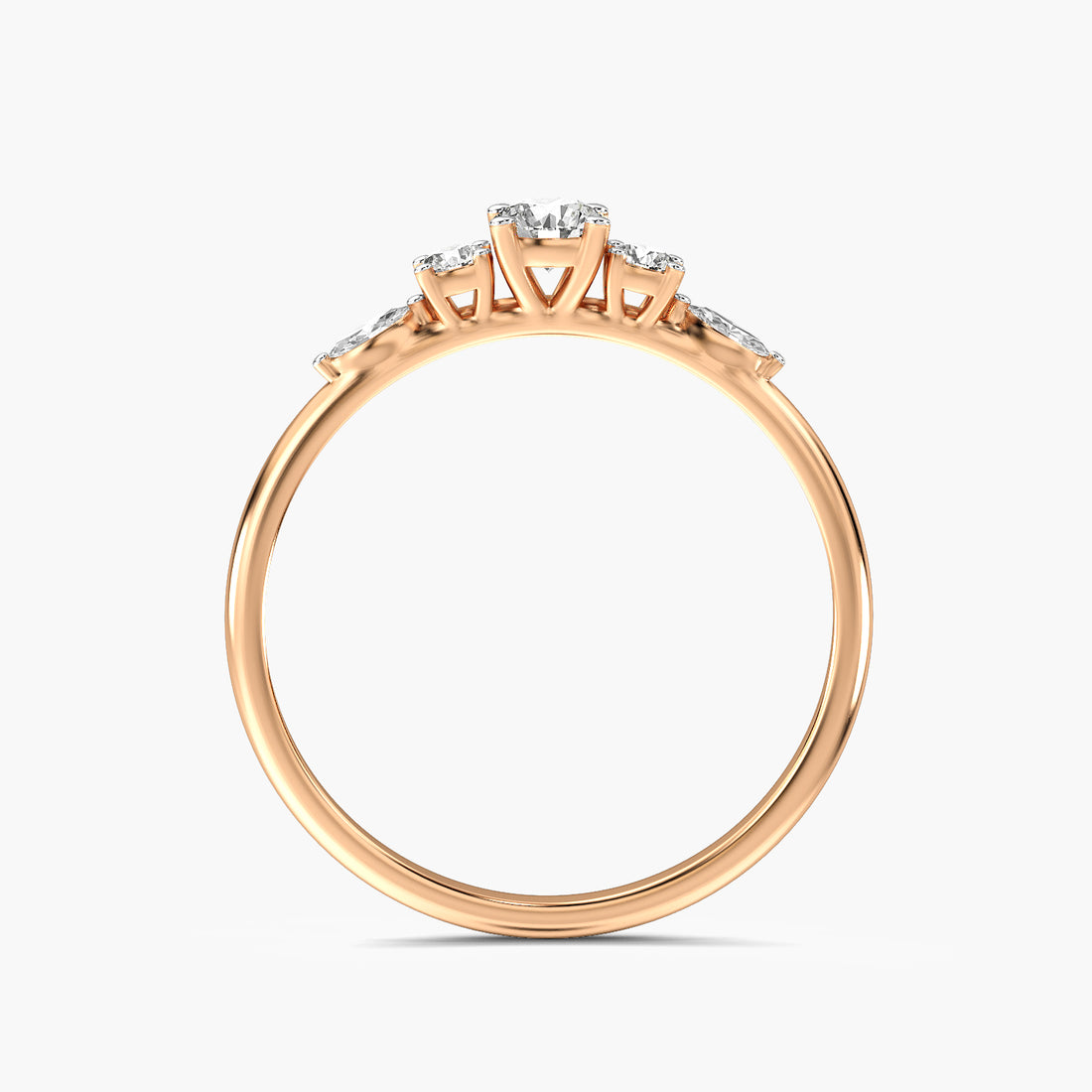 Celest Mixed Diamond Ring