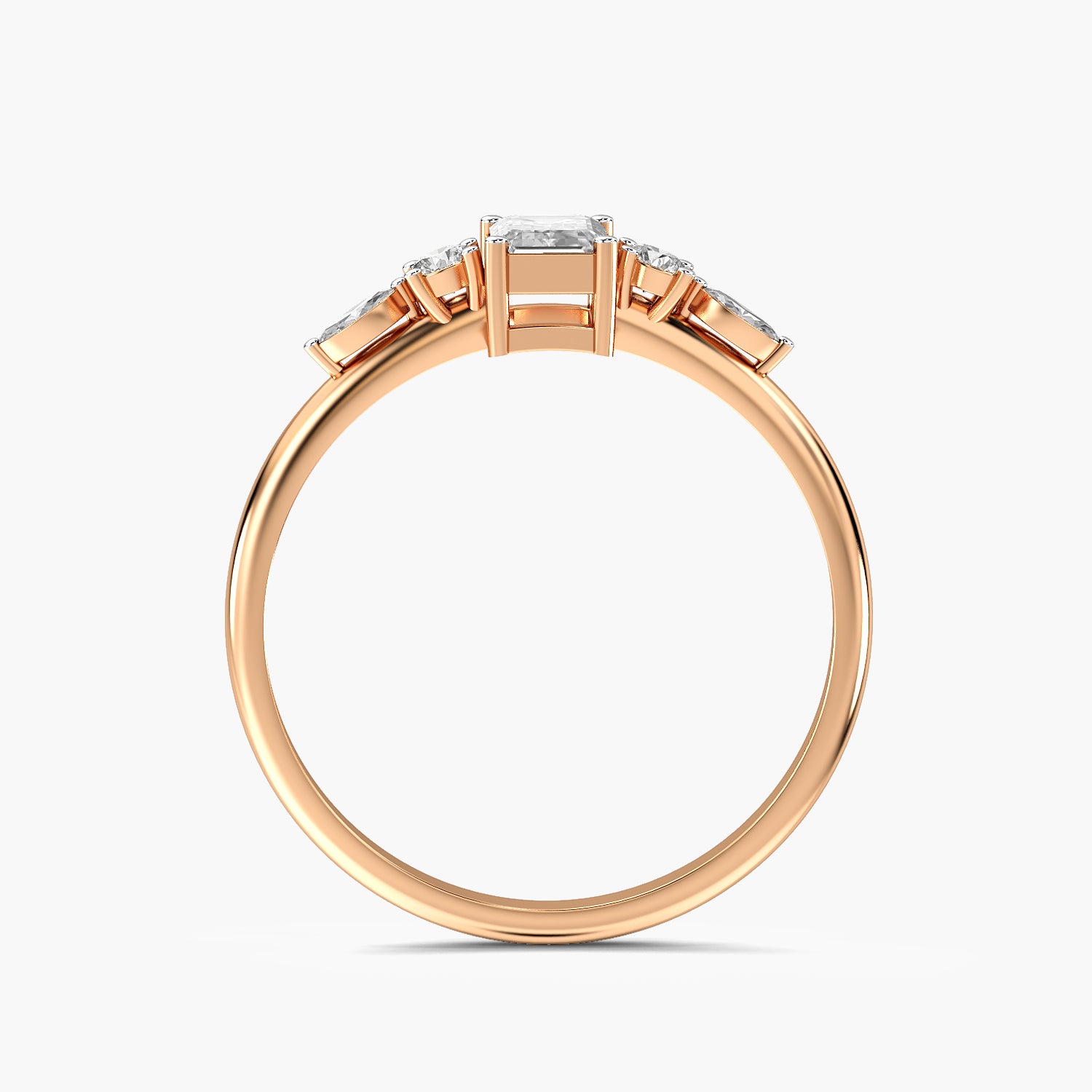 Velora Emerald Diamond Ring
