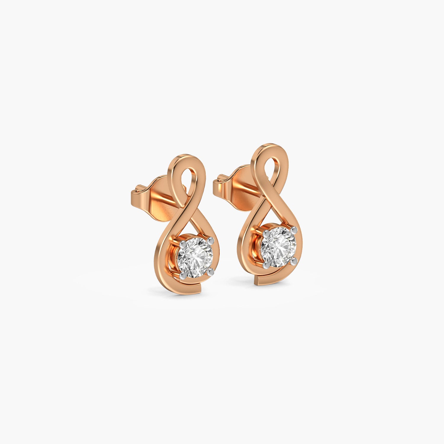 Infinity Solitaire Studs