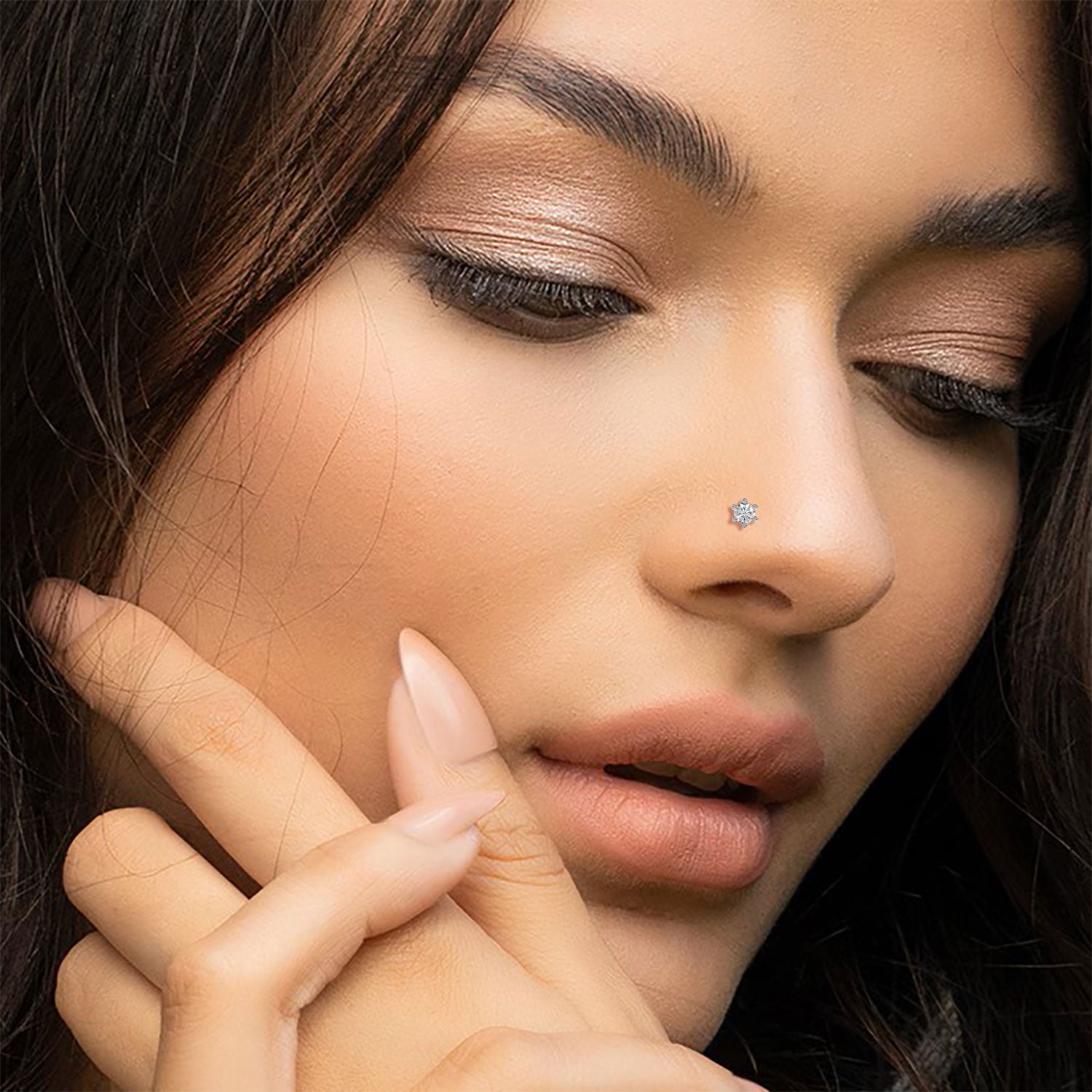 Classic Solitaire Lab-Grown Diamond Nosepin